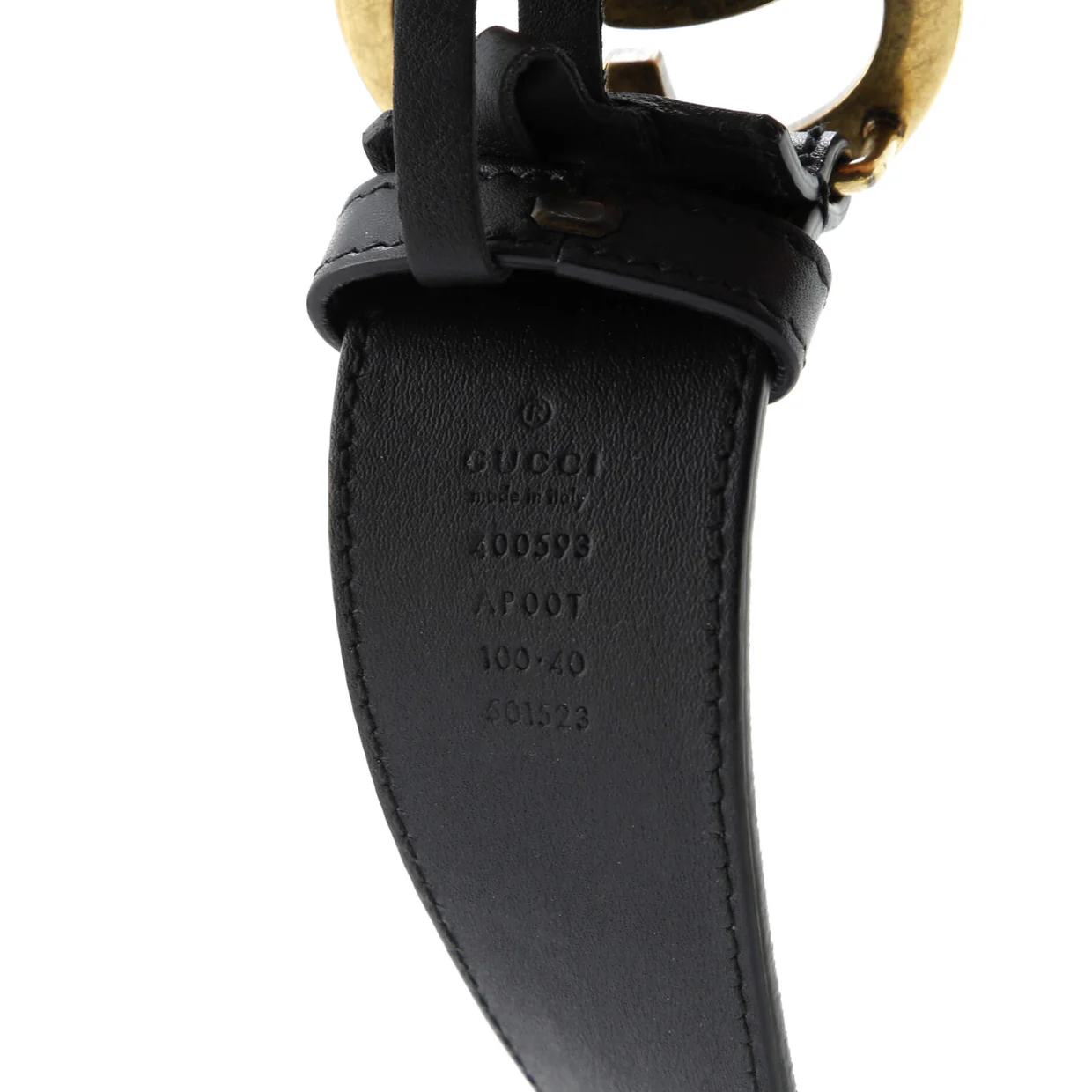 GG Marmont Belt Leather Wide - Deep Luxury