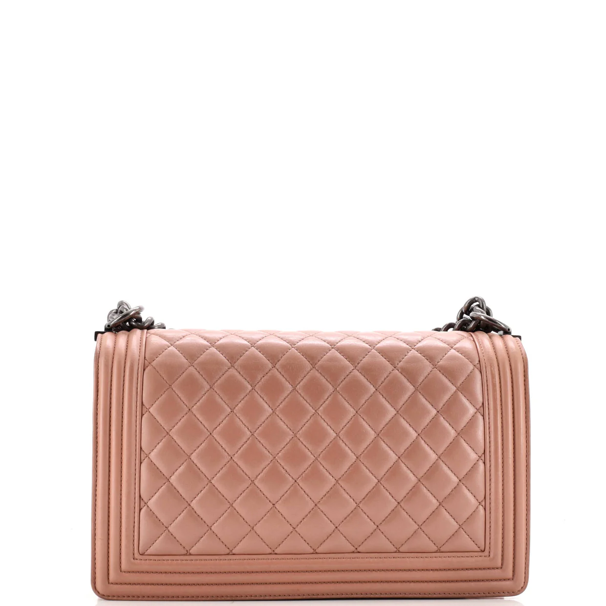 Boy Flap Bag Quilted Calfskin Old Medium - Deep Luxury