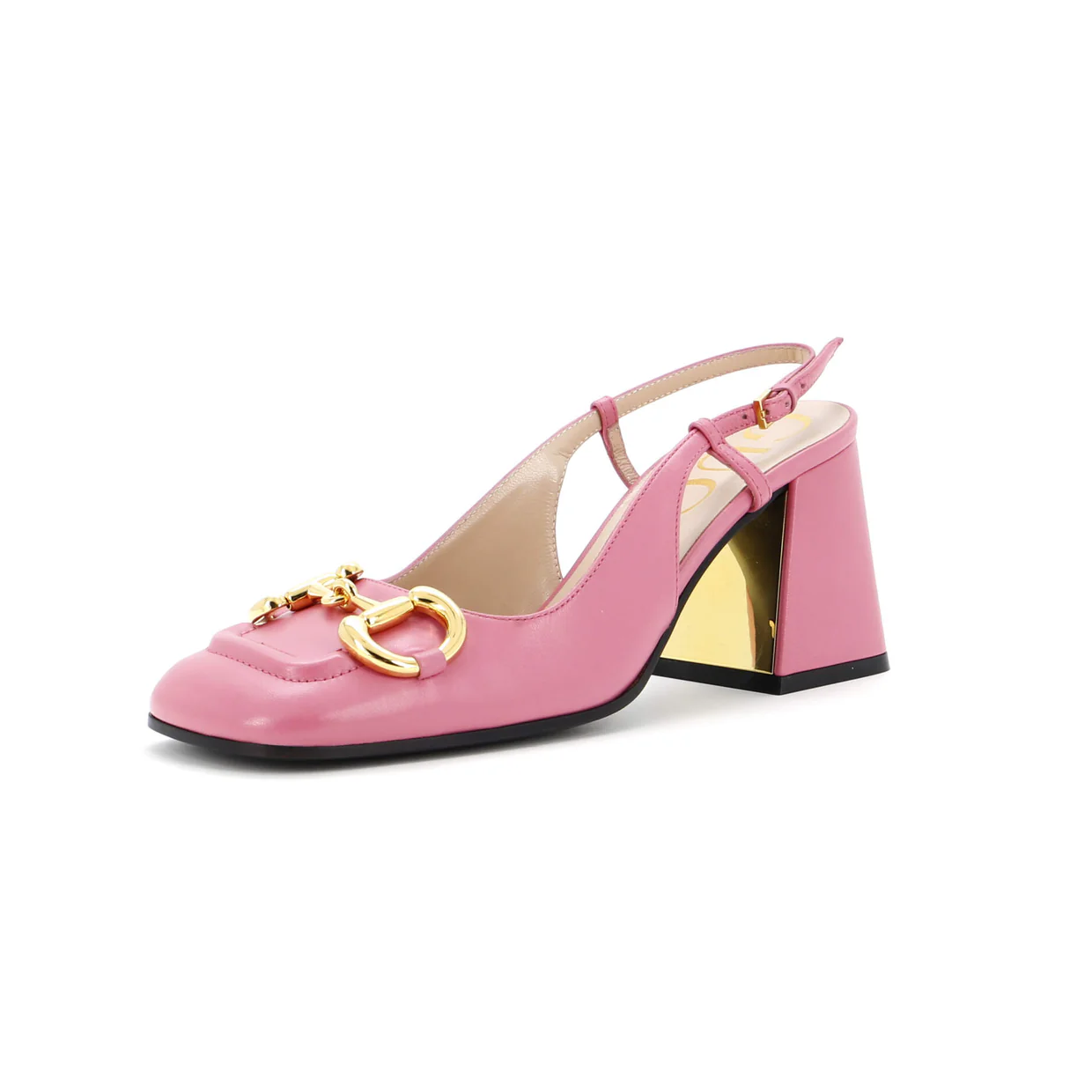 Women's Horsebit Slingback Pumps Leather - Deep Luxury