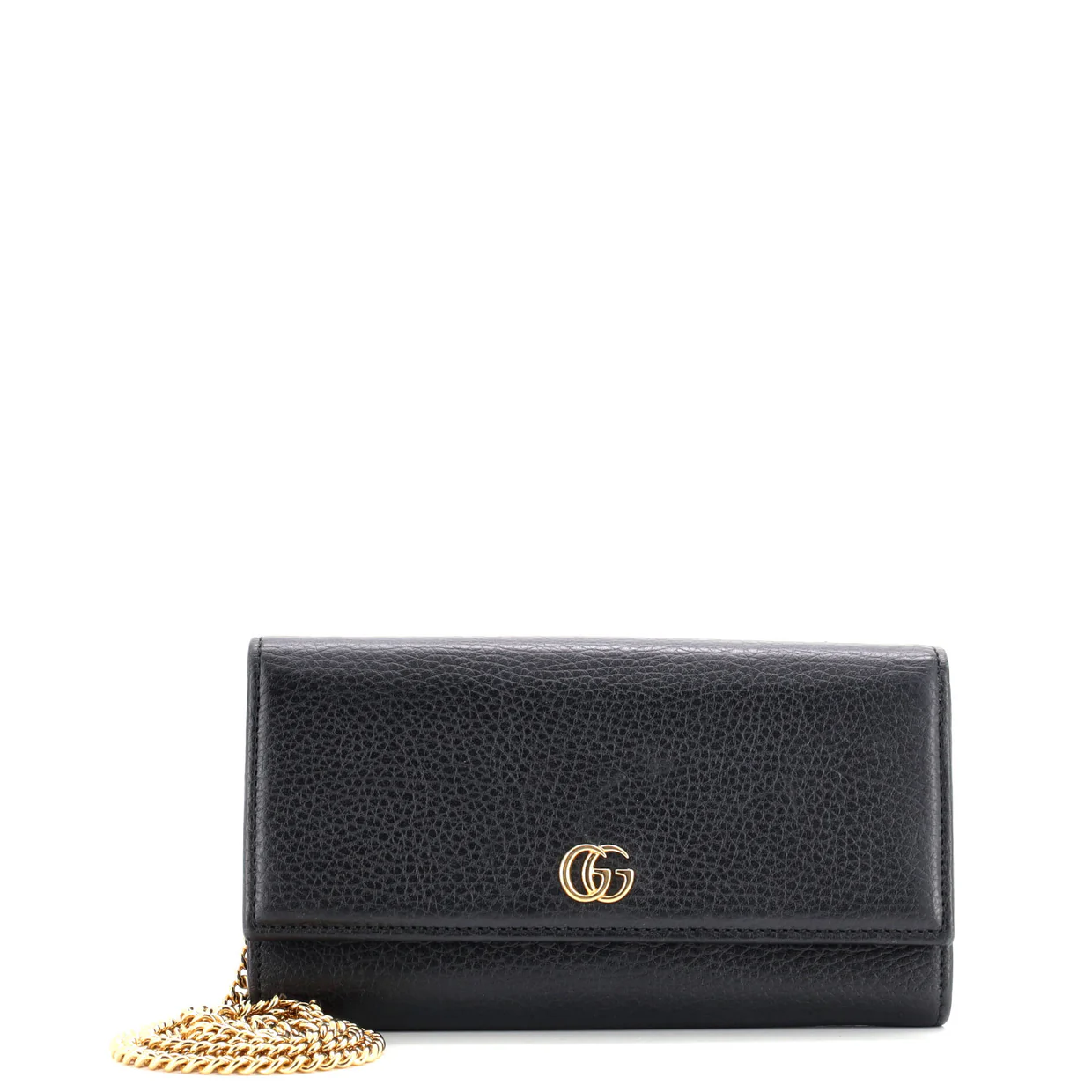 GG Marmont Continental Chain Wallet Leather - Deep Luxury