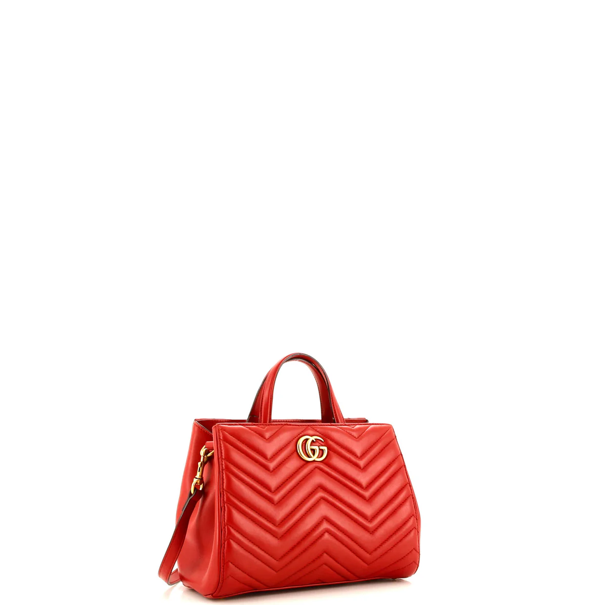 GG Marmont Tote Matelasse Leather Small - Deep Luxury