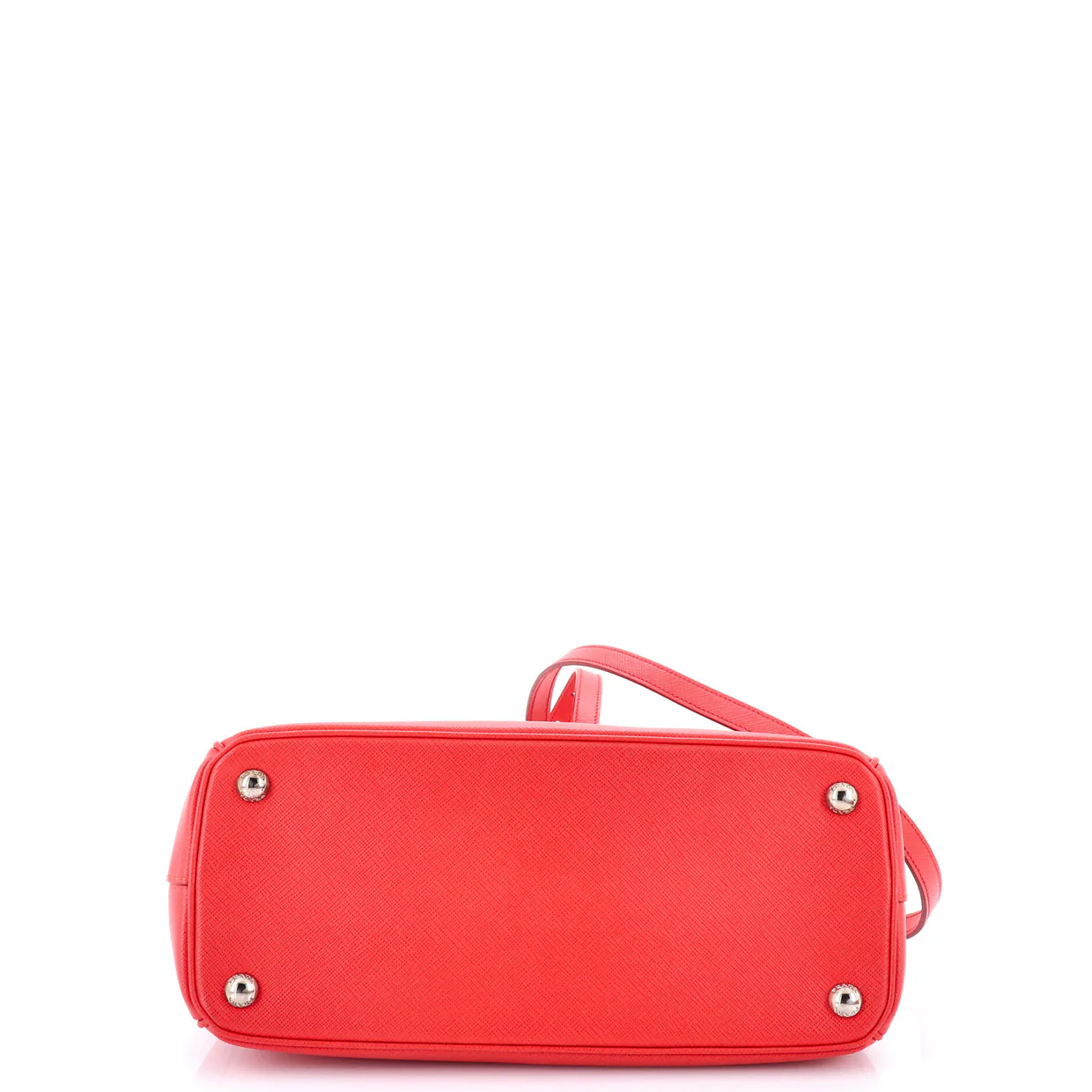 Galleria Double Zip Tote Saffiano Leather Small - Deep Luxury
