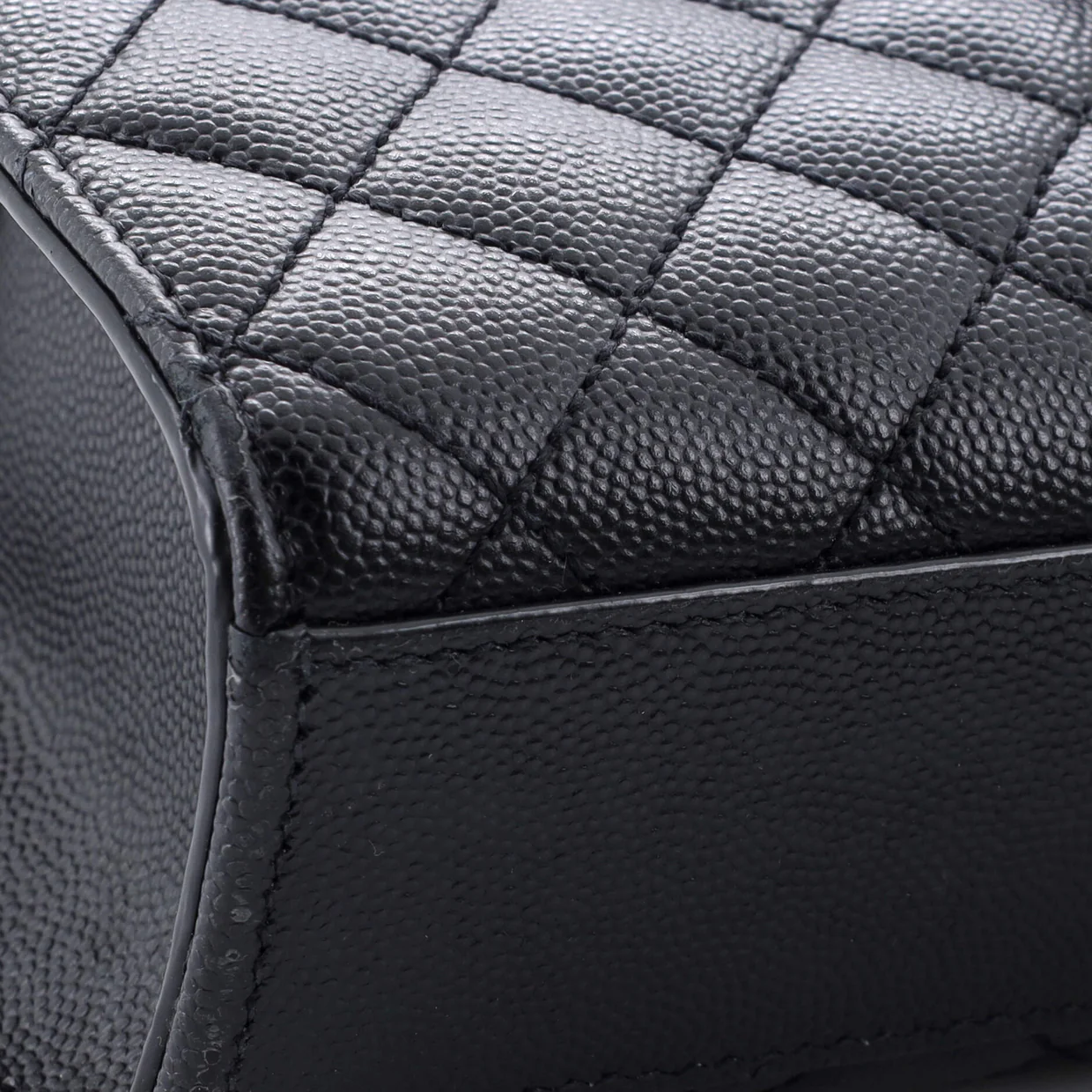 Classic Monogram Envelope Satchel Mixed Matelasse Leather Medium - Deep Luxury