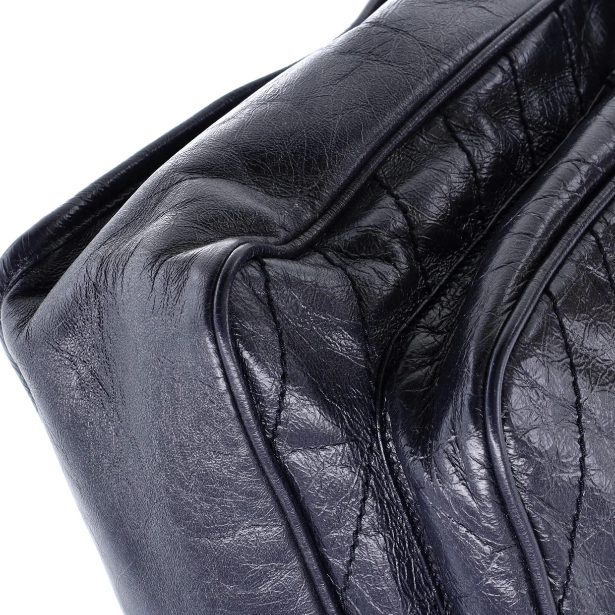 Niki Chain Flap Bag Matelasse Chevron Leather Medium - Deep Luxury