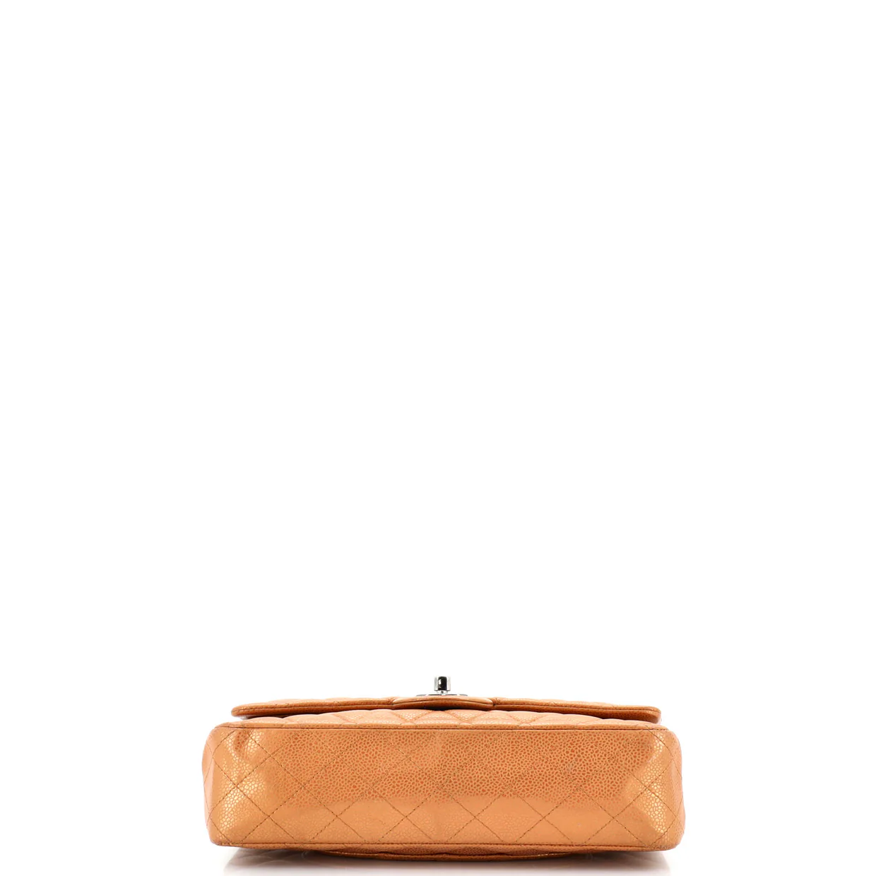 Classic Double Flap Bag Quilted Metallic Caviar Medium - Deep Luxury