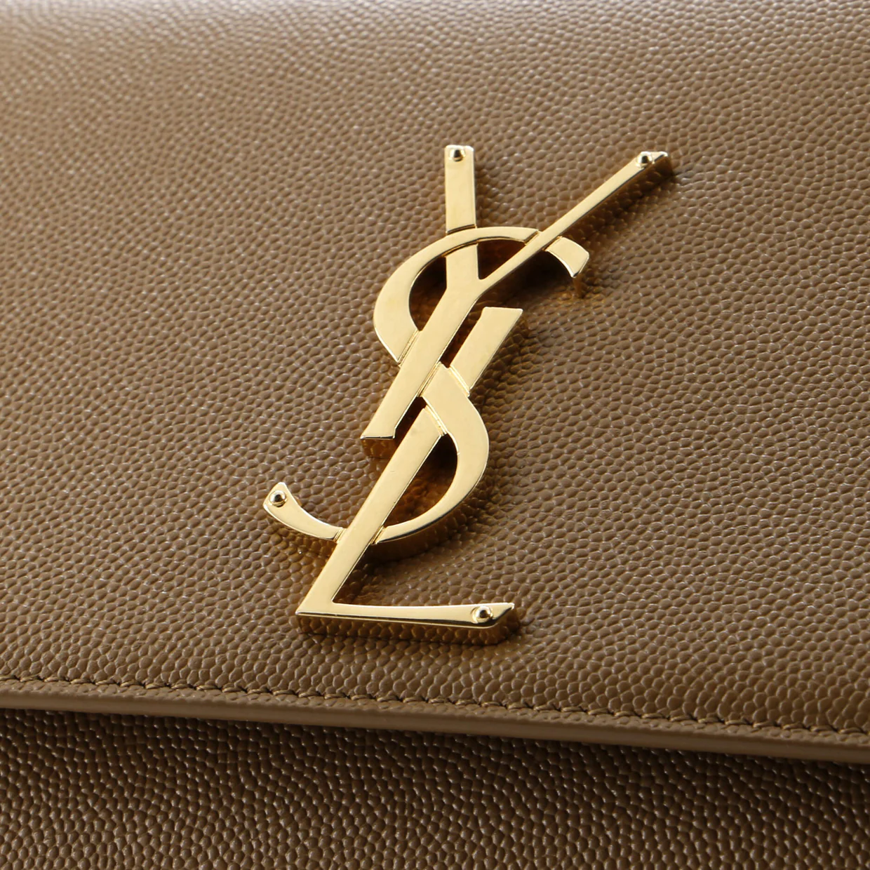 Classic Monogram Crossbody Bag Grainy Leather Medium - Deep Luxury
