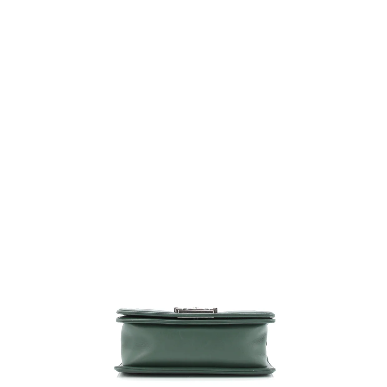 Boy Flap Bag Chevron Calfskin Small - Deep Luxury