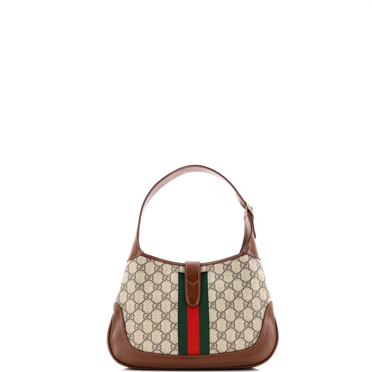 Jackie 1961 Hobo GG Coated Canvas Small - Deep Luxury