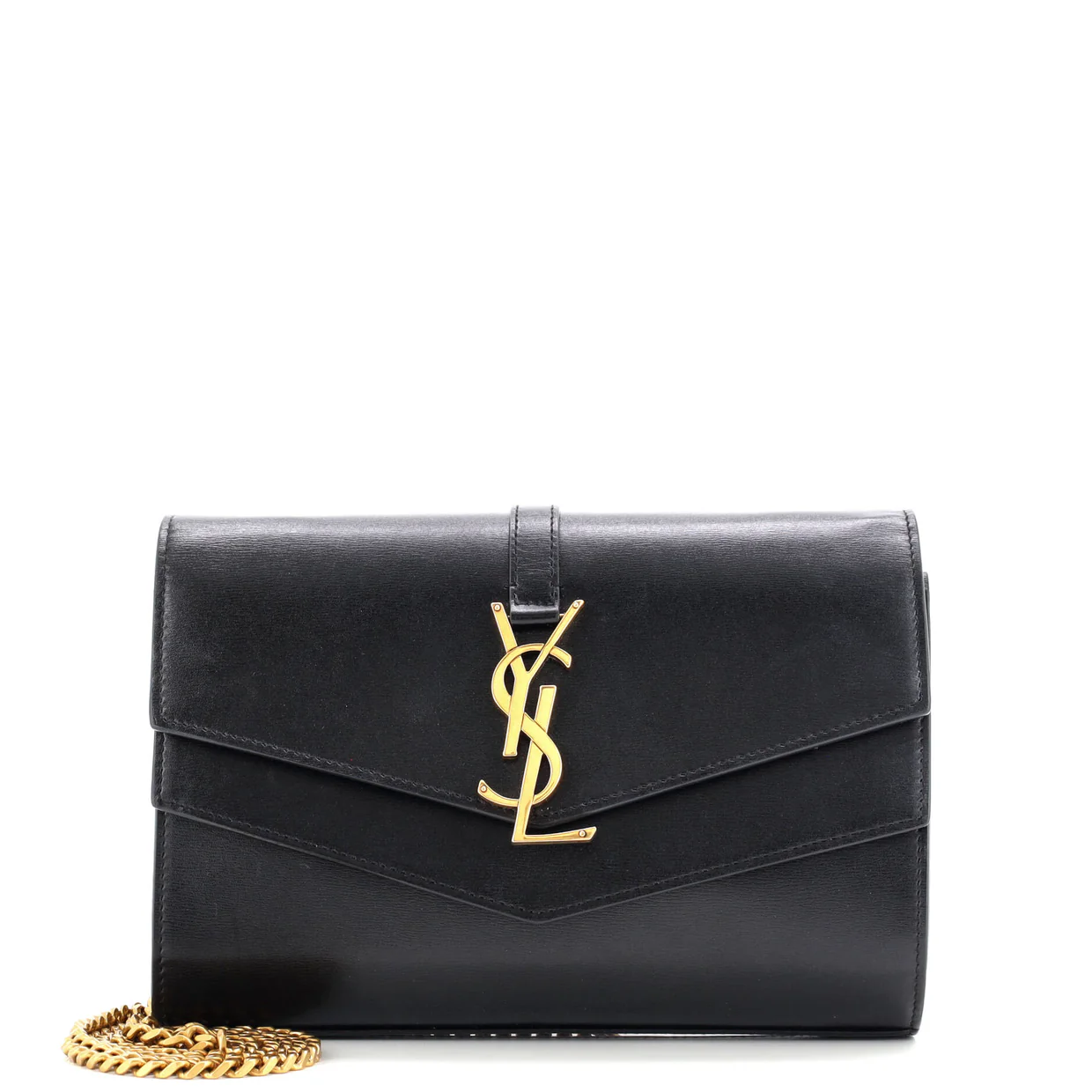 Sulpice Chain Wallet Leather - Deep Luxury