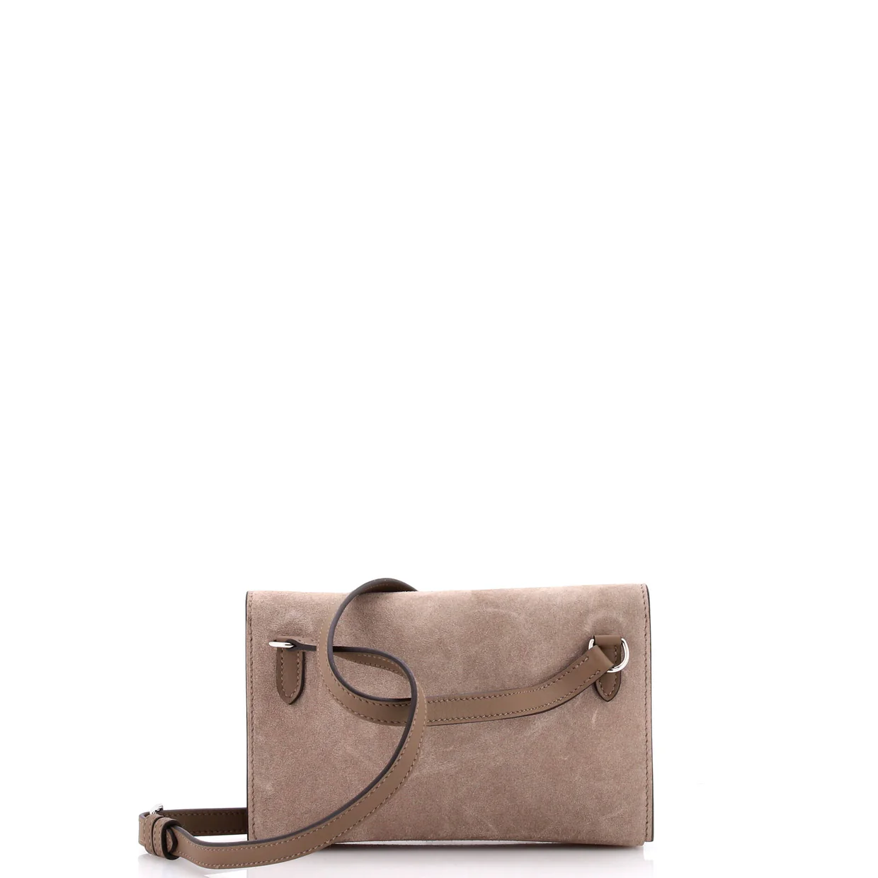Double Snap Pochette Crossbody Grizzly with Swift - Deep Luxury