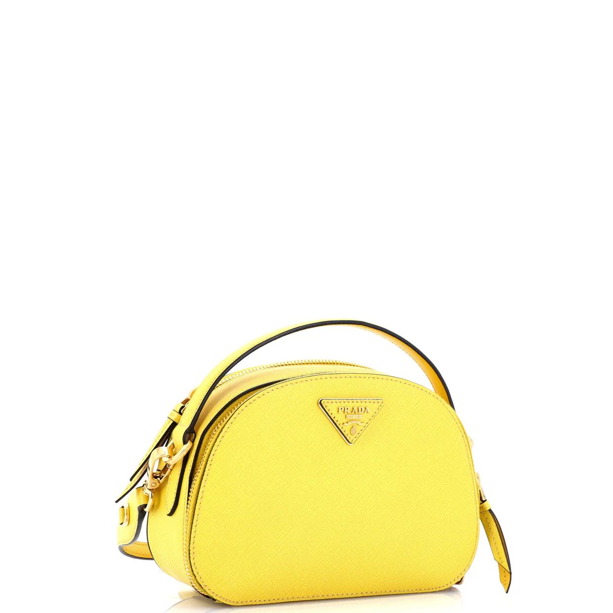 Odette Top Handle Bag Saffiano Leather Small - Deep Luxury