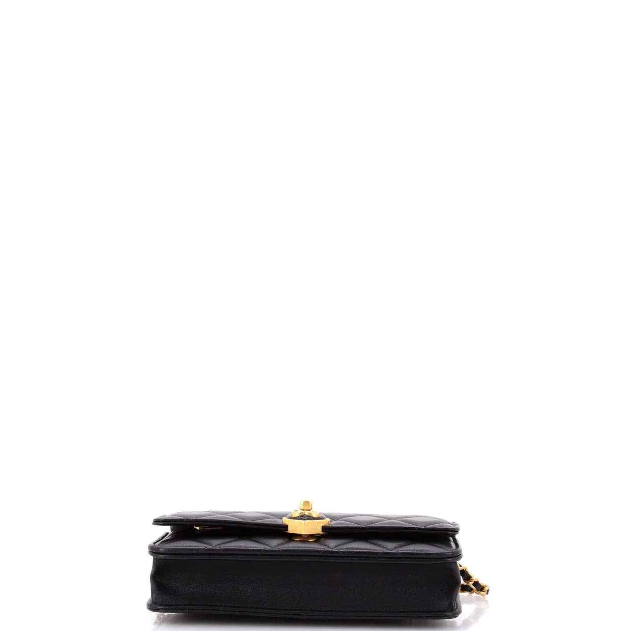 Coco Love CC Heart Wallet on Chain Quilted Lambskin - Deep Luxury
