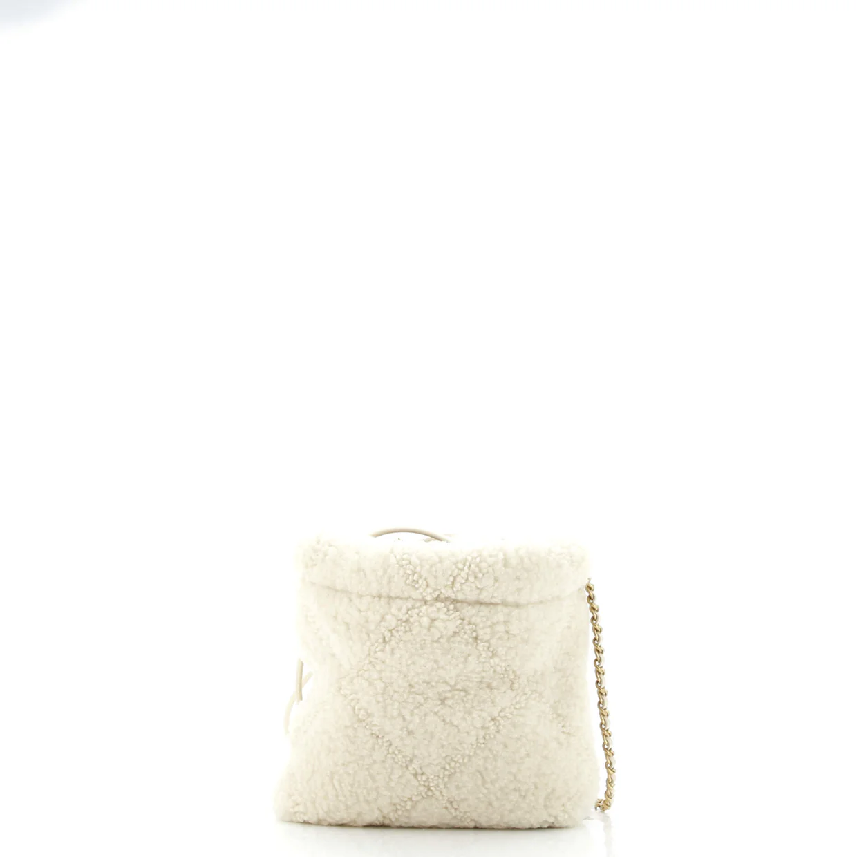 22 Chain Hobo Shearling Mini - Deep Luxury