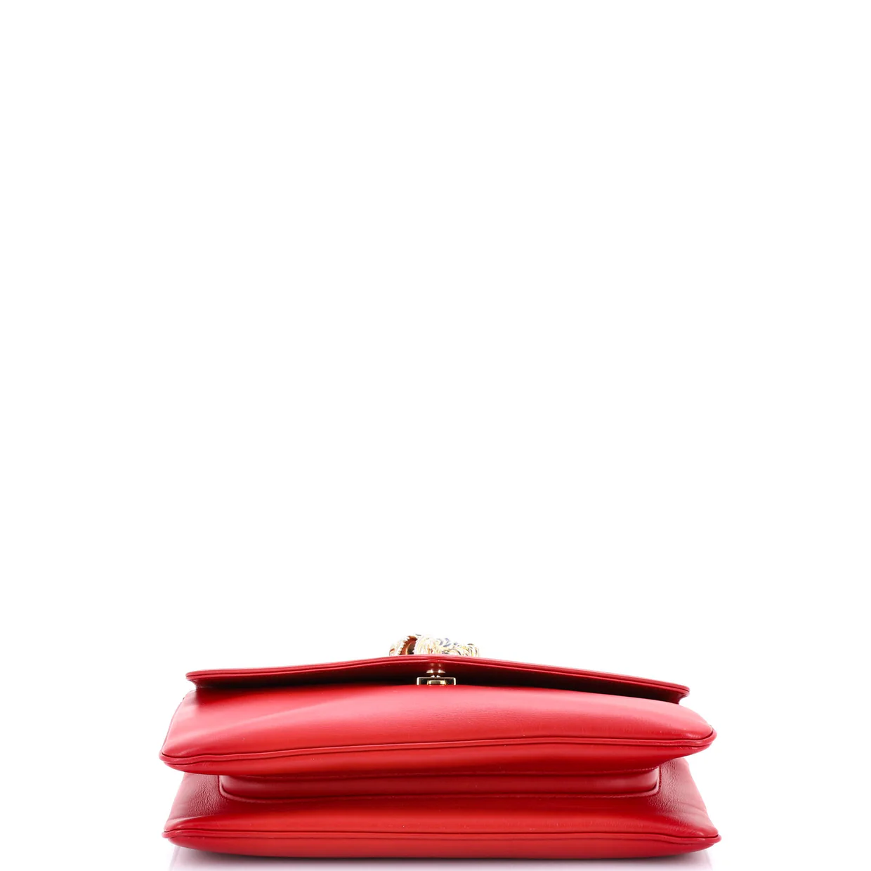 Rajah Chain Shoulder Bag Leather Medium - Deep Luxury