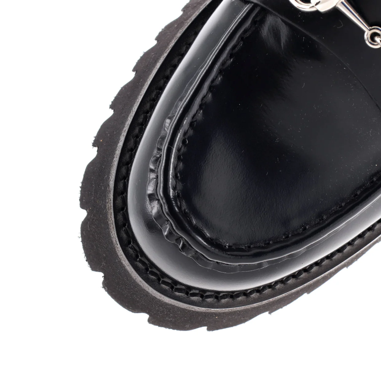 Women's Horsebit Flatform Mules Leather - Deep Luxury