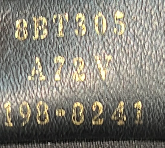 Upside Down Bag Zucca Embossed Leather - Deep Luxury