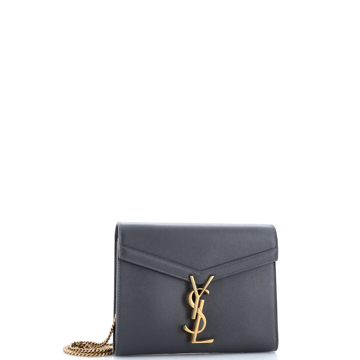 Cassandra Chain Wallet Leather Mini - Deep Luxury