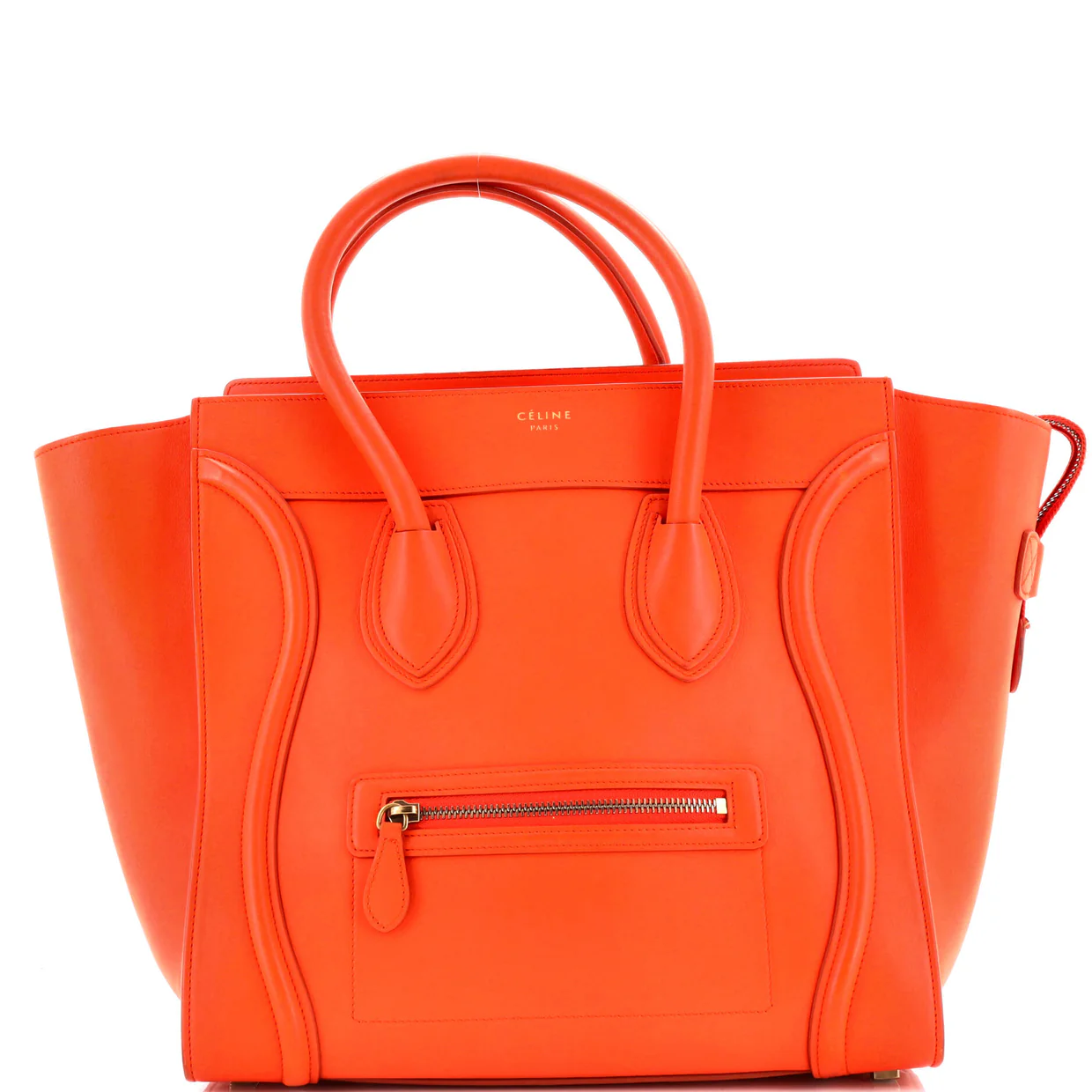 Luggage Bag Smooth Leather Mini - Deep Luxury