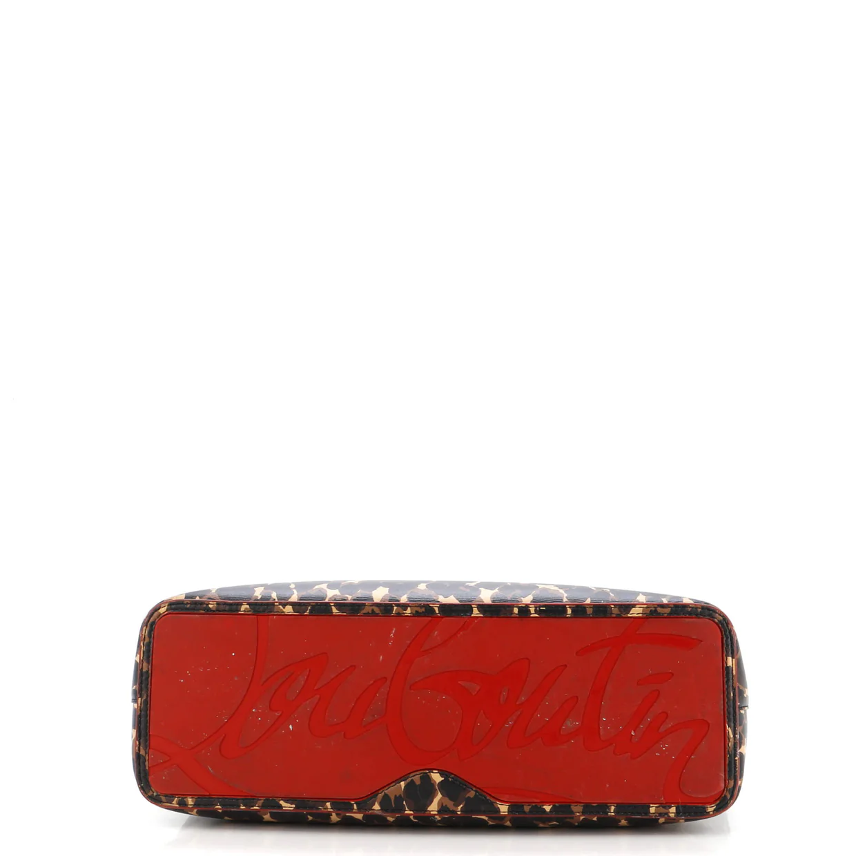 Cabata East West Tote Printed Leather Small - Deep Luxury