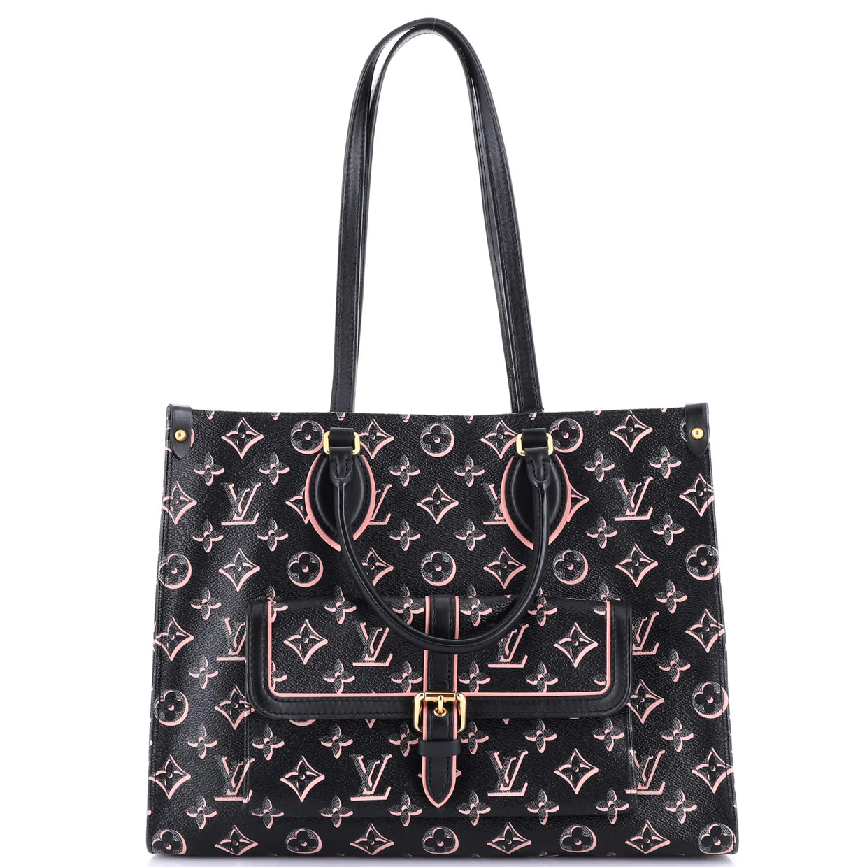 OnTheGo Tote Fall for You Monogram Canvas MM - Deep Luxury