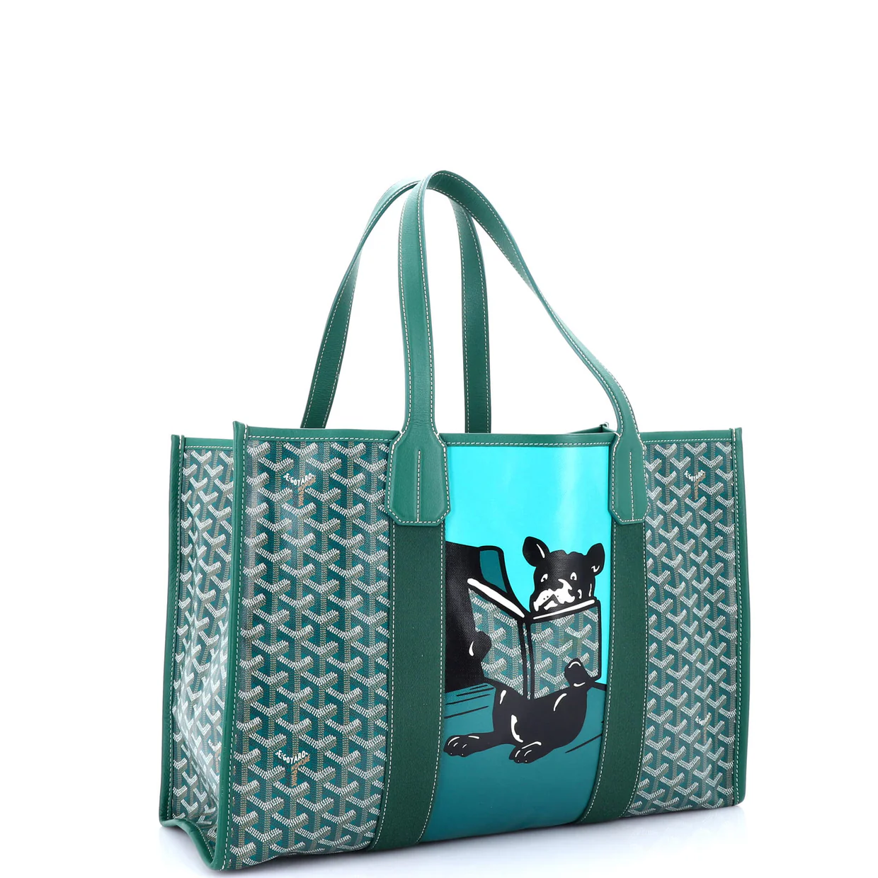 Villette Tote Printed Coated Canvas MM - Deep Luxury