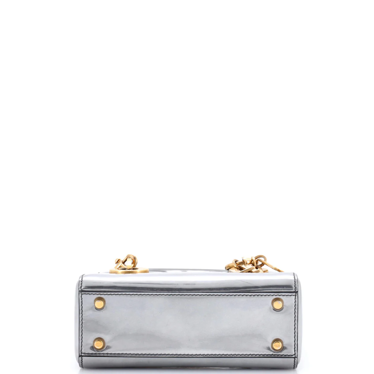 Lady Dior Chain Bag Patent Mini - Deep Luxury