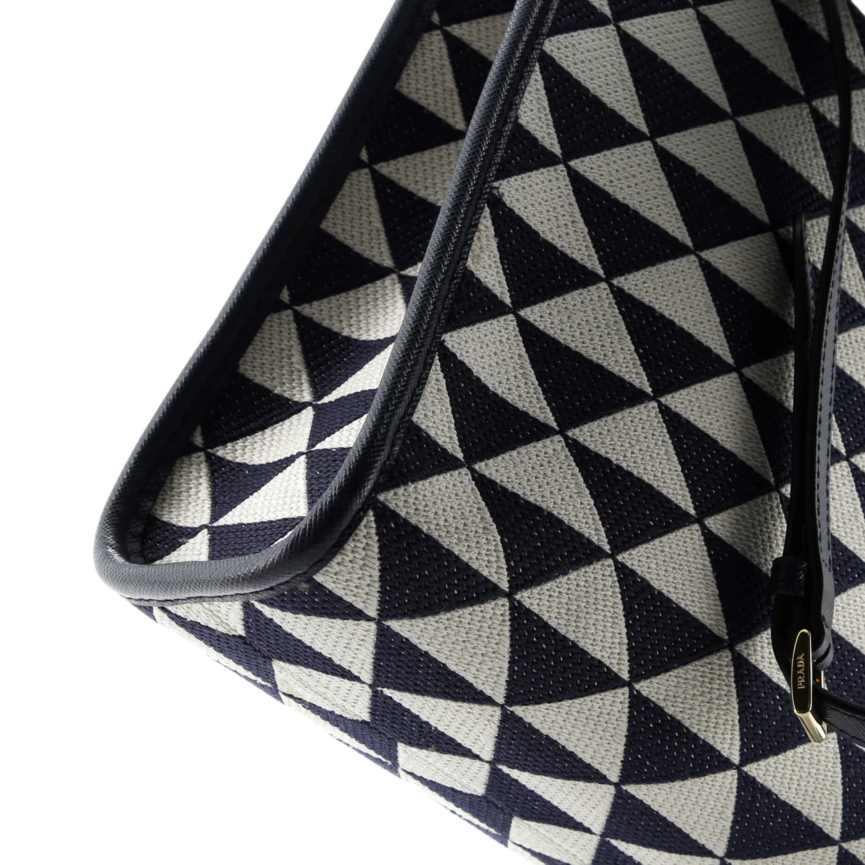 Symbole Shopper Tote Jacquard Small - Deep Luxury