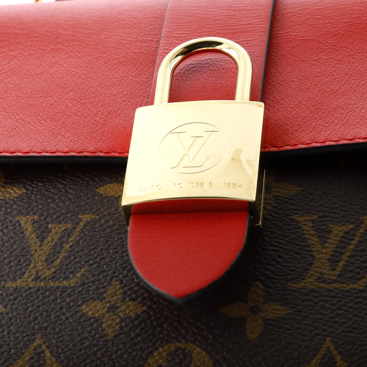 Locky Handbag Monogram Canvas with Leather BB - Deep Luxury