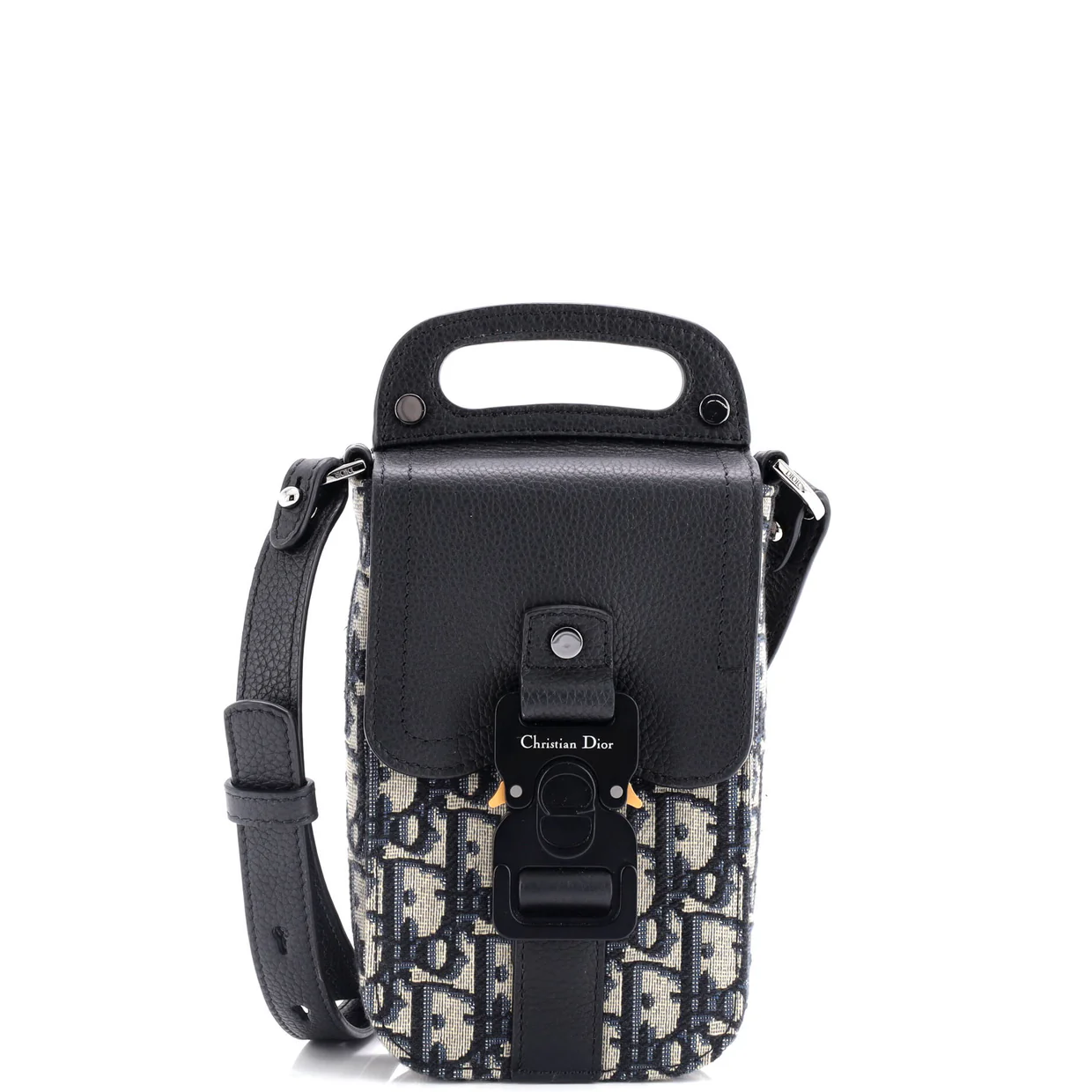 Saddle Backpack Oblique Canvas Mini - Deep Luxury