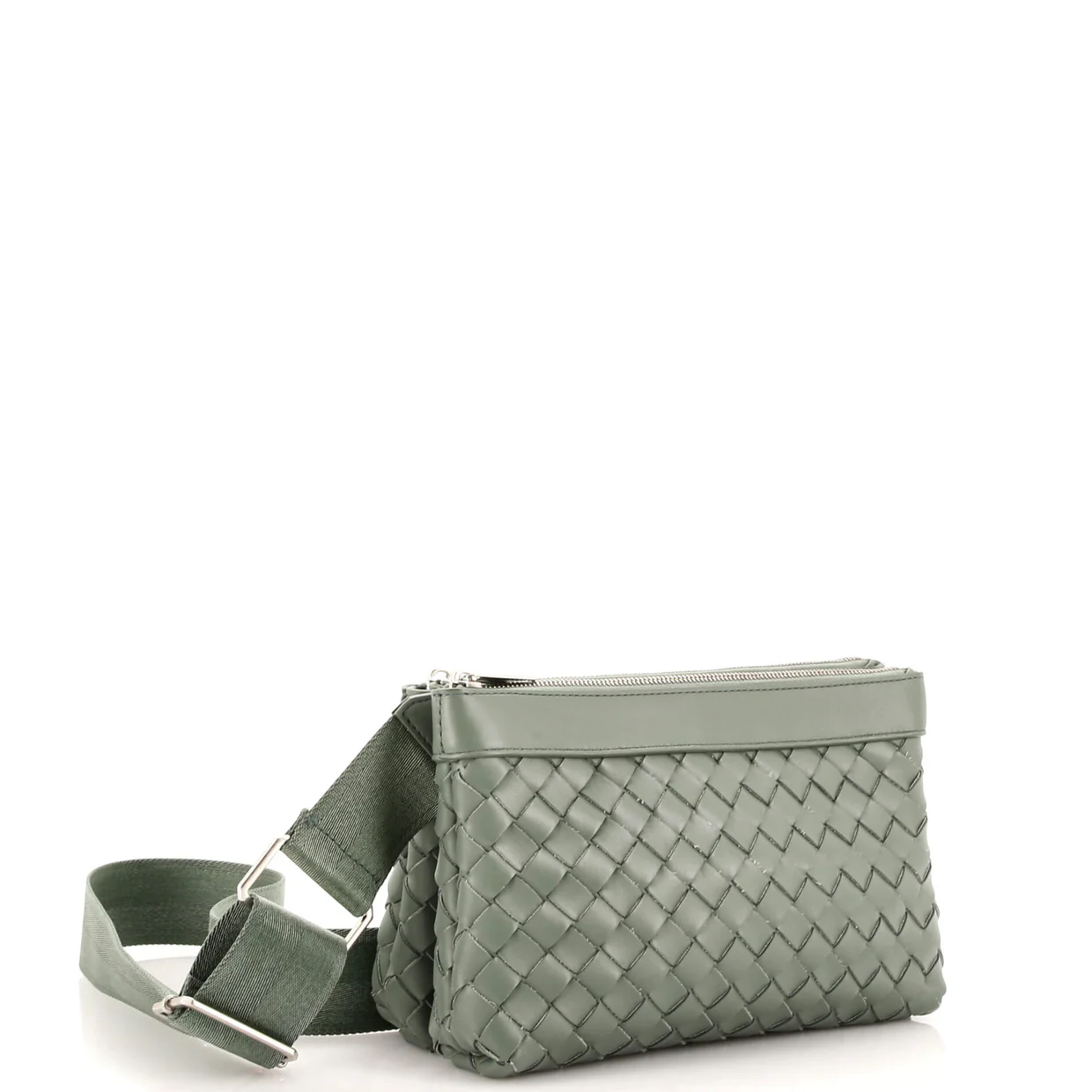 Duo Shoulder Bag Intrecciato Nappa - Deep Luxury