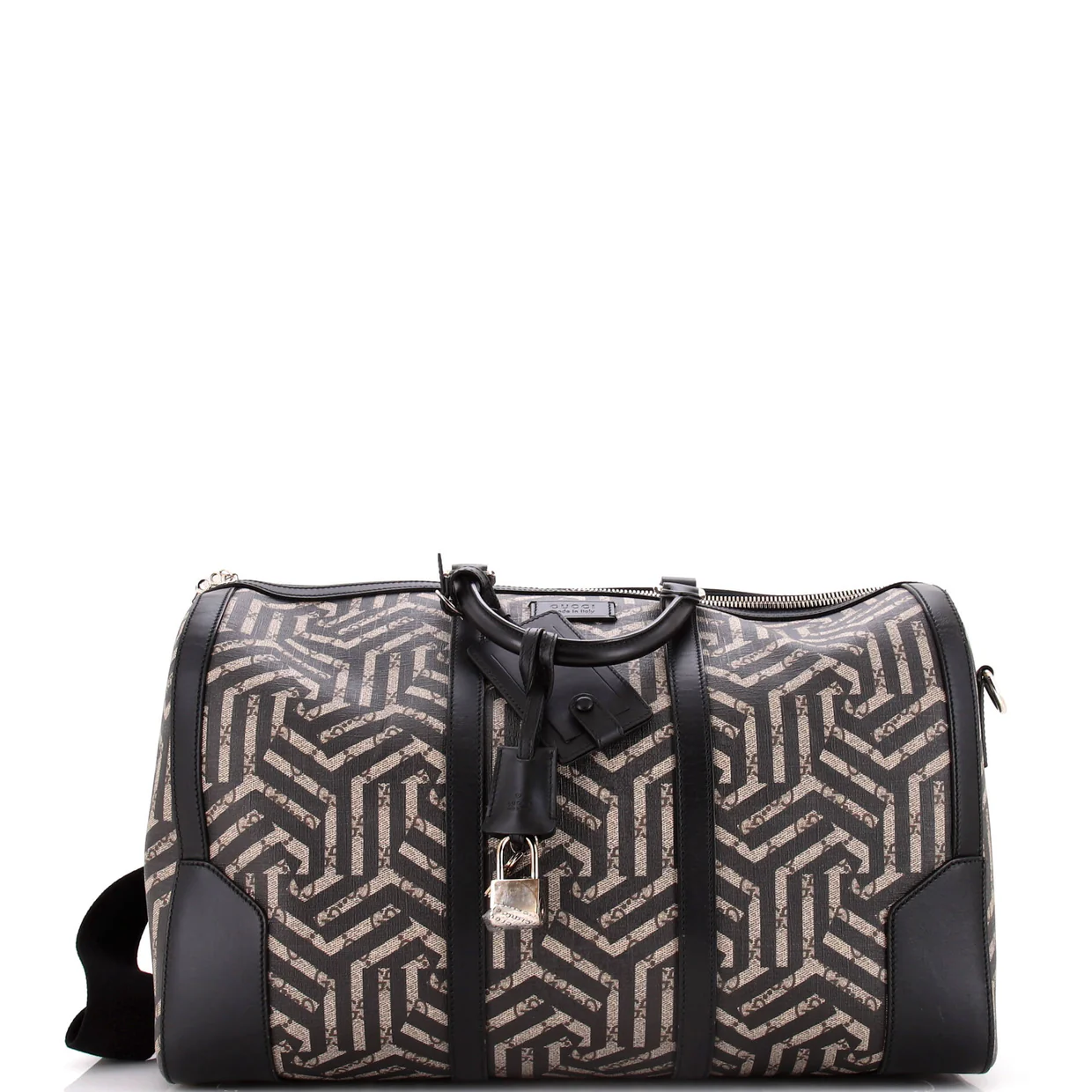 Convertible Duffle Bag Caleido GG Coated Canvas Large - Deep Luxury