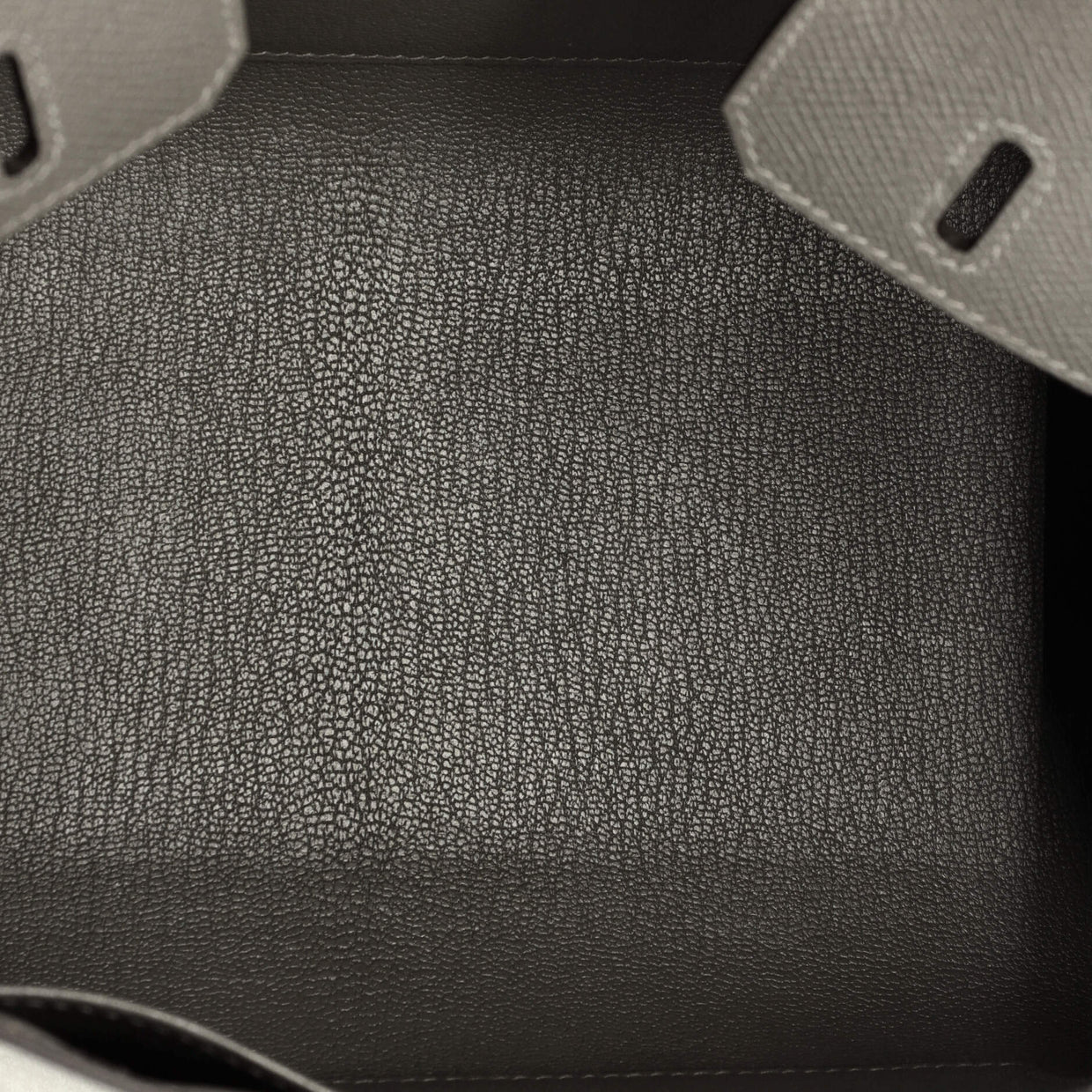 Birkin Sellier Bag Grey Epsom with Palladium Hardware 25 - Deep Luxury