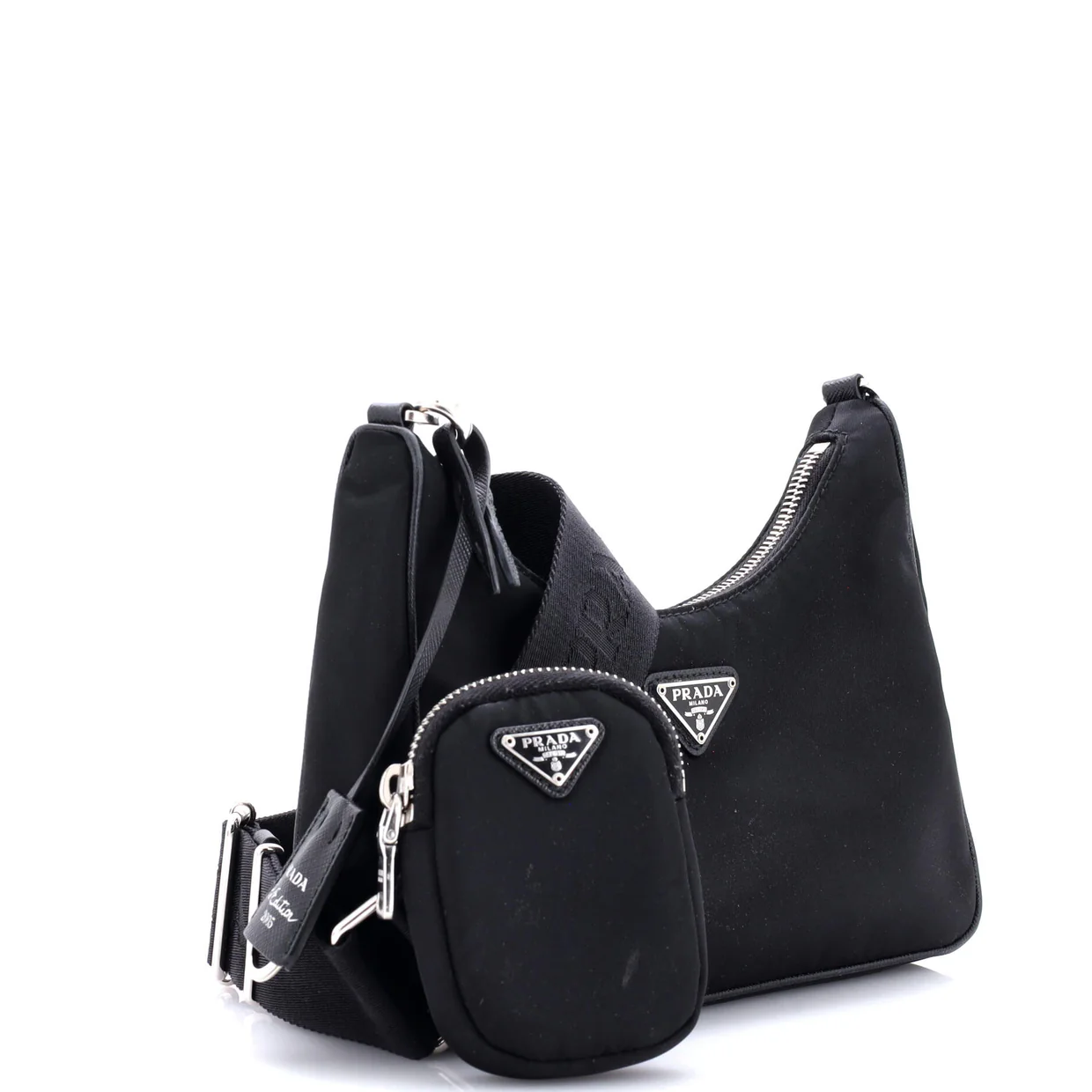Re-Edition 2005 Shoulder Bag Tessuto Small - Deep Luxury
