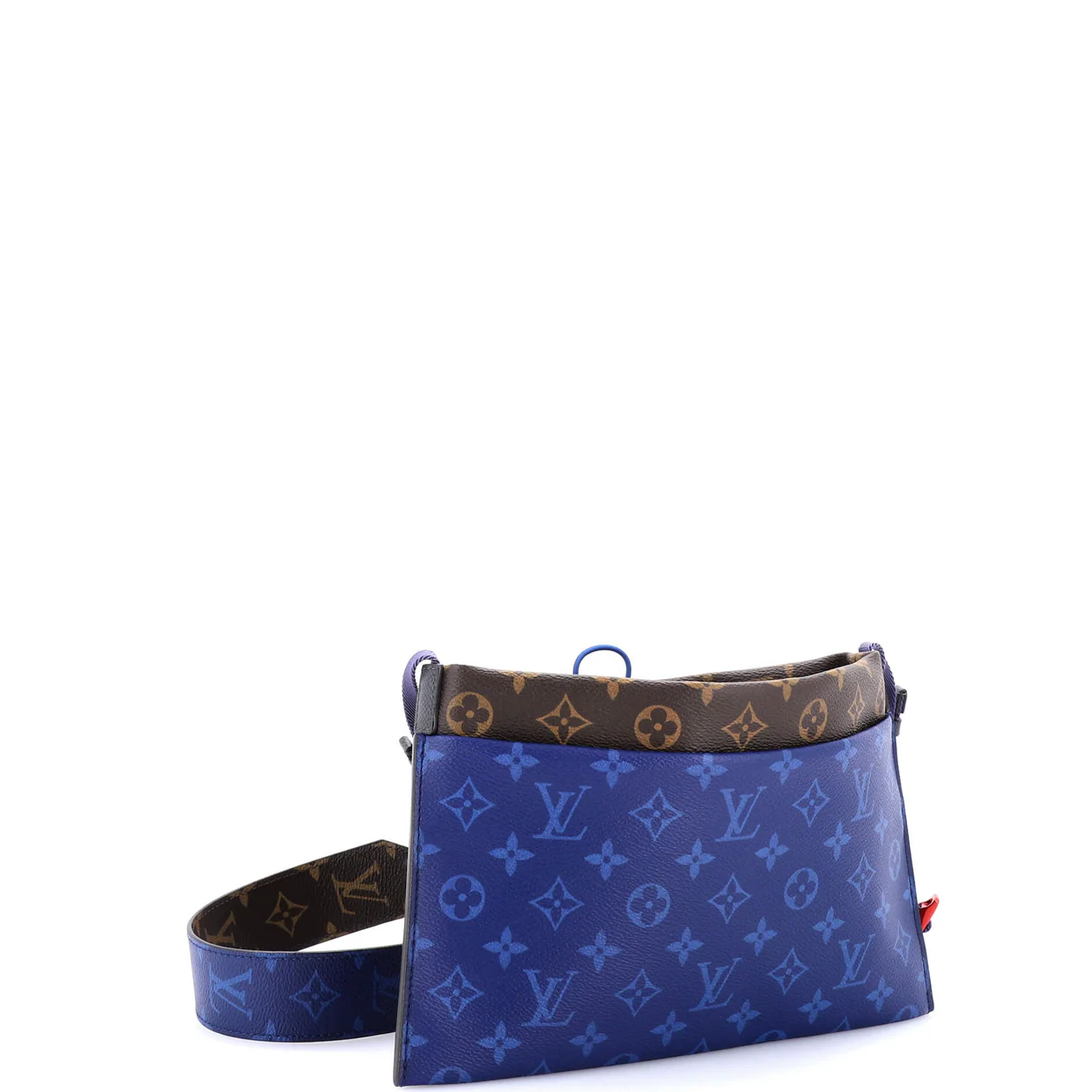 Outdoor Pouch Limited Edition Monogram Pacific Canvas Medium - Deep Luxury