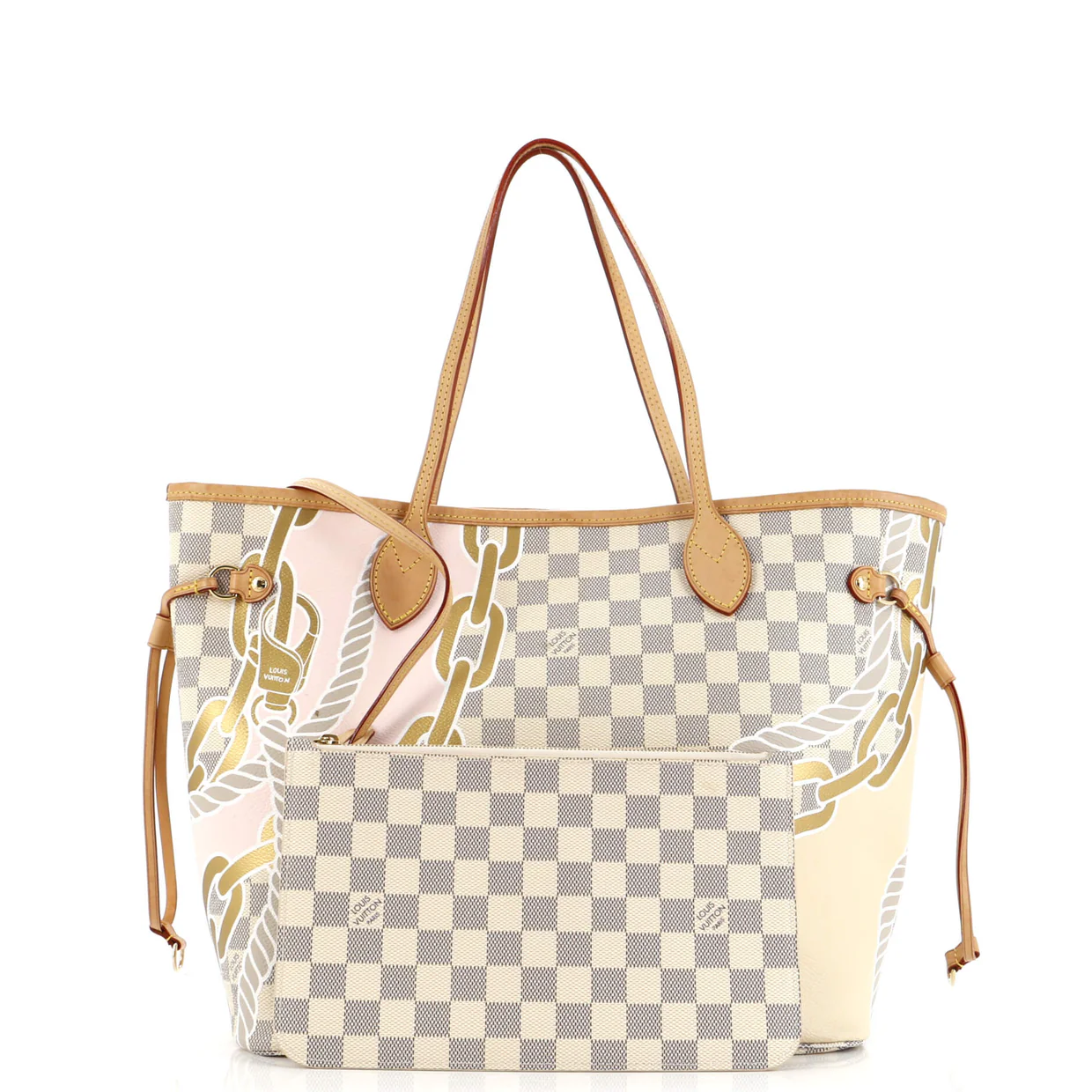 Neverfull NM Tote Limited Edition Nautical Damier MM - Deep Luxury