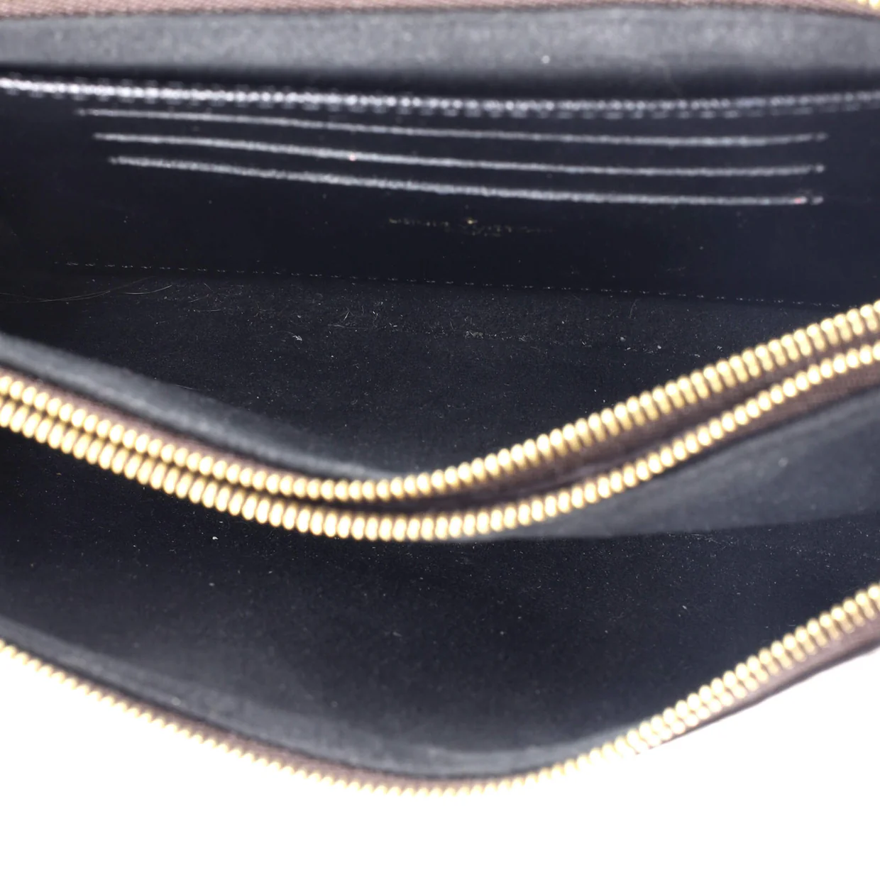 Double Zip Pochette Reverse Monogram Giant - Deep Luxury
