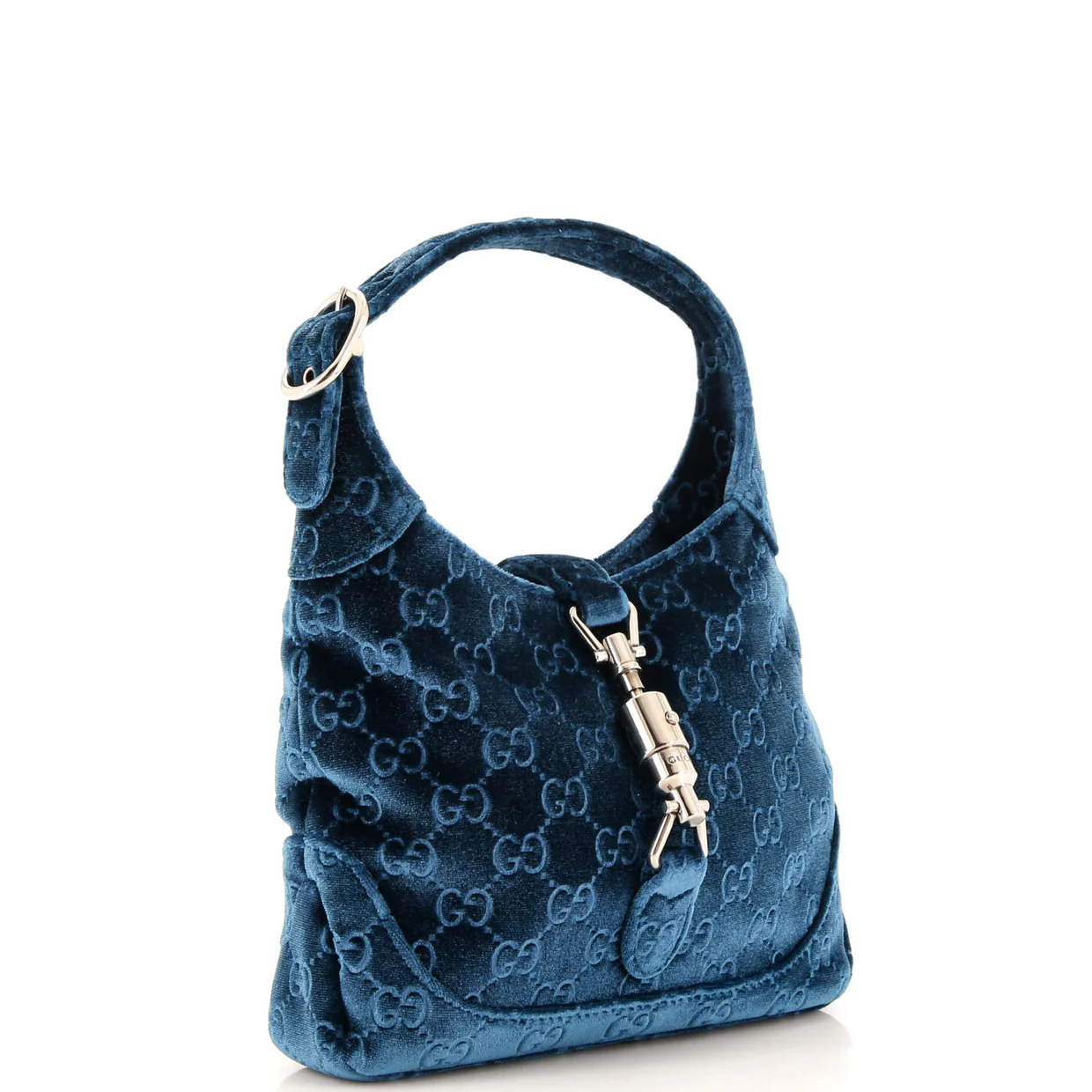 Jackie 1961 Hobo GG Velvet Small - Deep Luxury