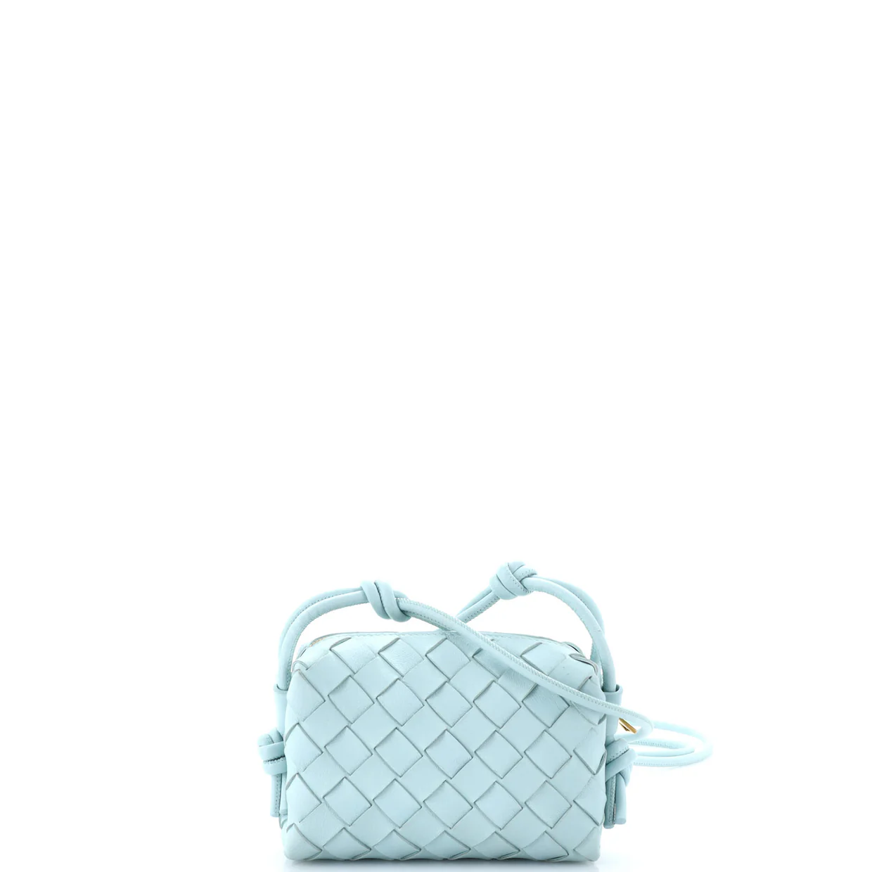 Loop Crossbody Bag Intrecciato Nappa Mini - Deep Luxury