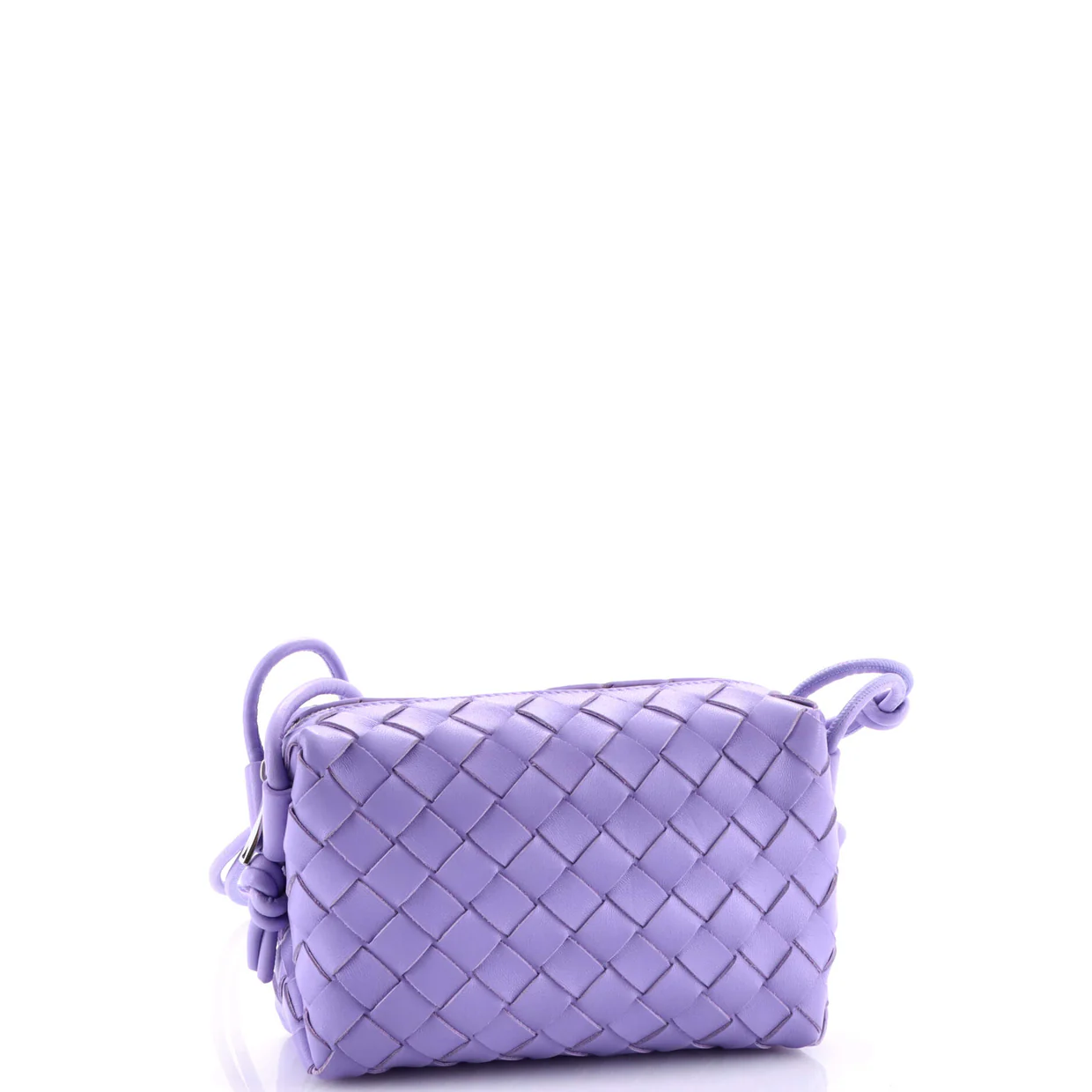 Loop Crossbody Bag Intrecciato Nappa Mini - Deep Luxury