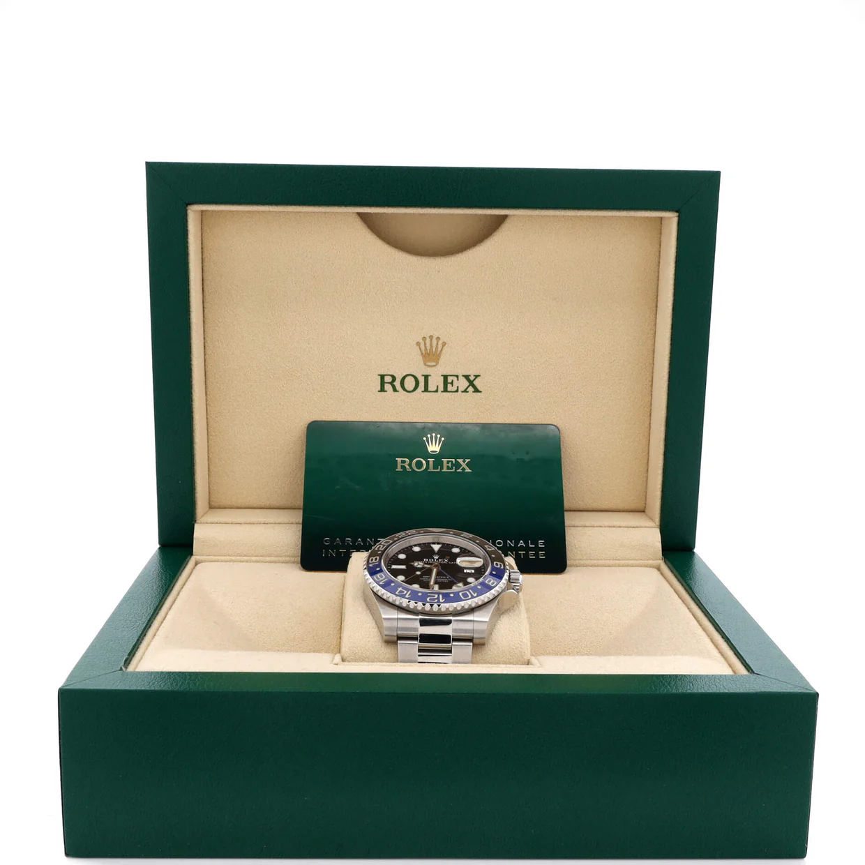Oyster Perpetual Date GMT-Master II Batman Automatic Watch Stainless Steel and Cerachrom 40 - Deep Luxury