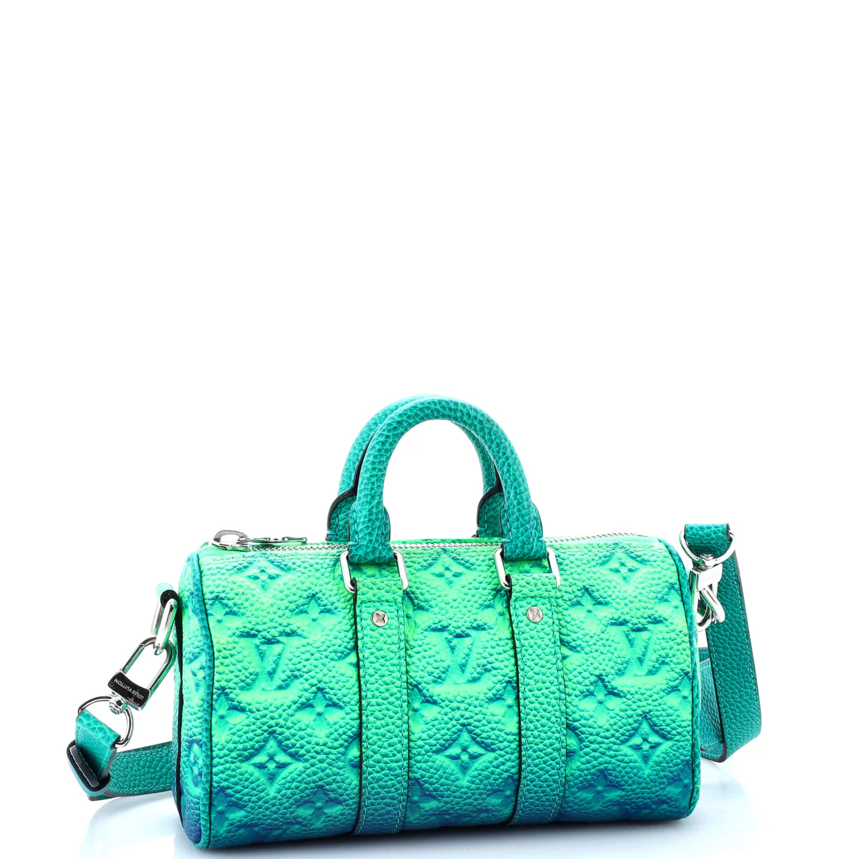 Keepall Bandouliere Bag Limited Edition Illusion Monogram Taurillon Leather XS - Deep Luxury