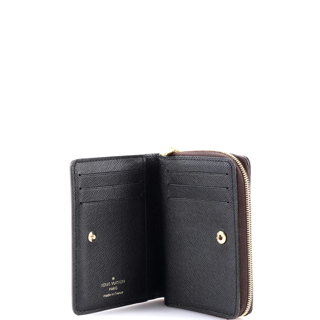 Lou Wallet Reverse Monogram Canvas - Deep Luxury