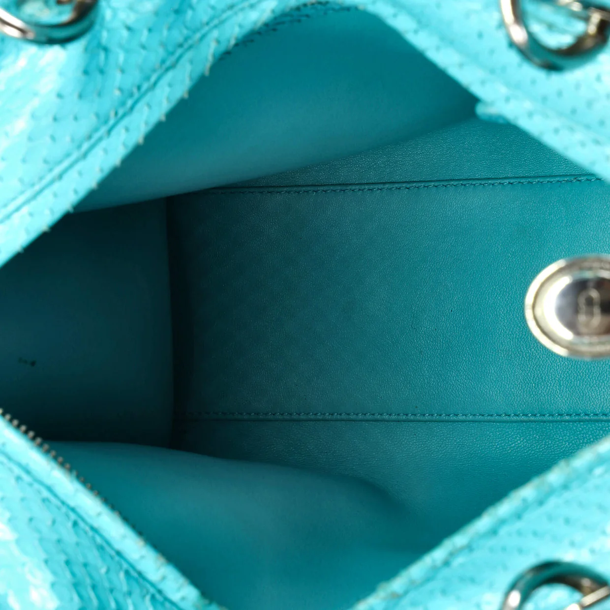 Lady Dior Bag Python Large - Deep Luxury