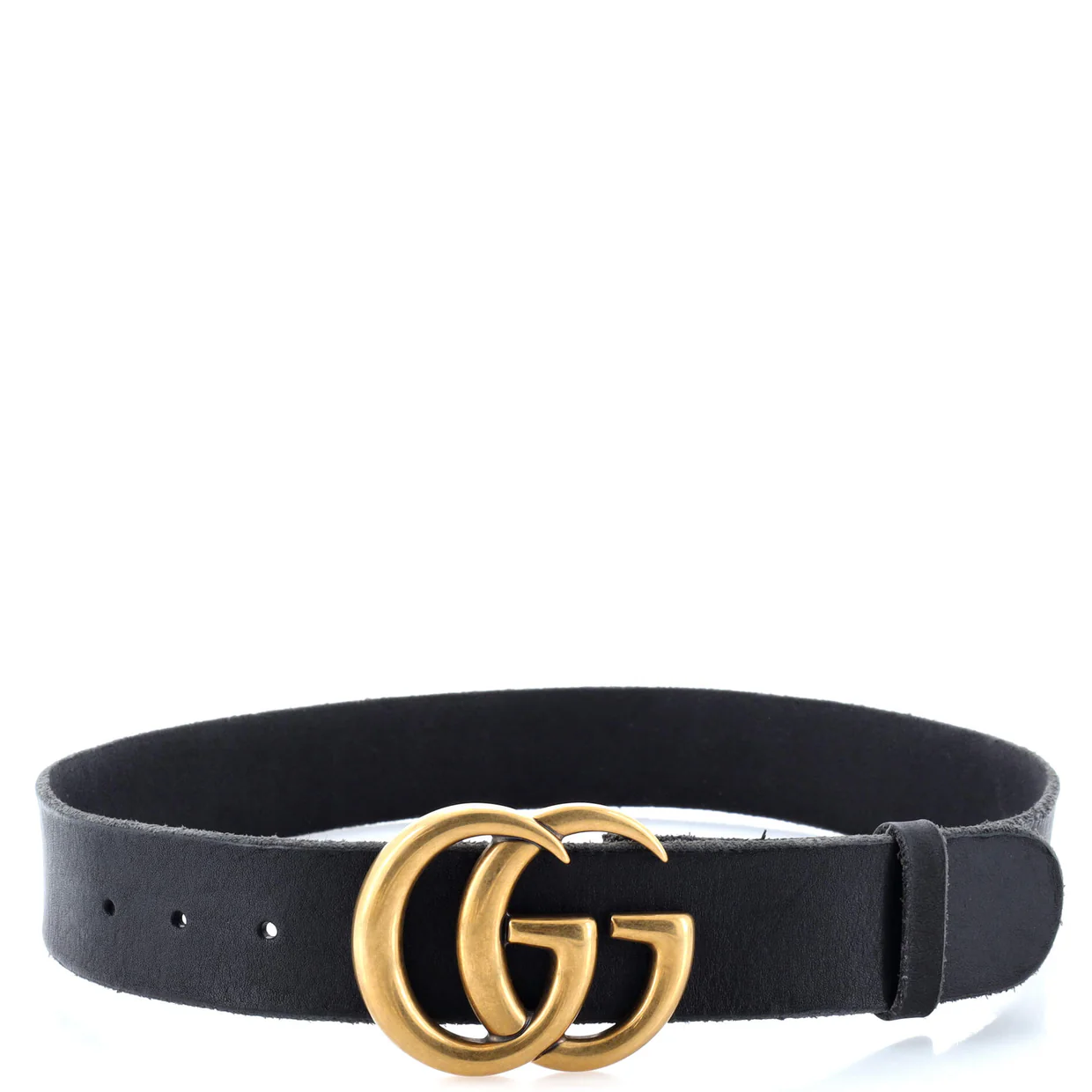 GG Marmont Belt Leather Wide 85 - Deep Luxury