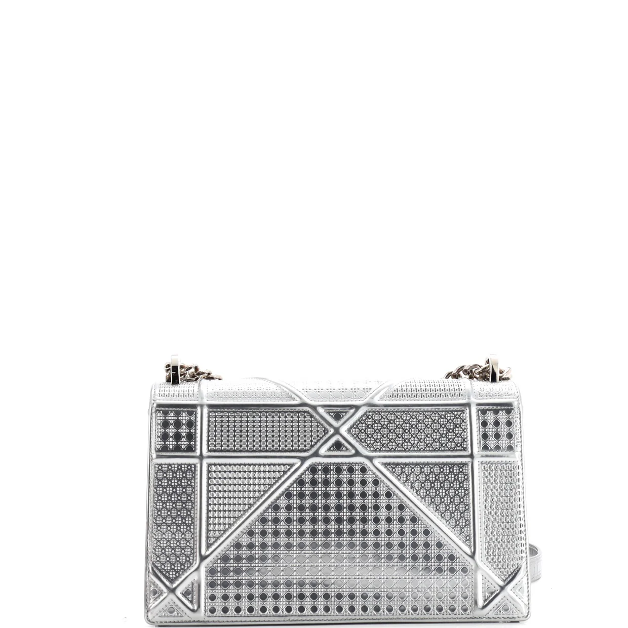 Diorama Flap Bag Cannage Embossed Calfskin Medium - Deep Luxury