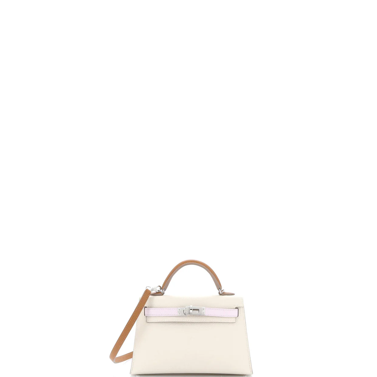 Kelly Mini II Bag Tricolor Epsom with Palladium Hardware 20 - Deep Luxury