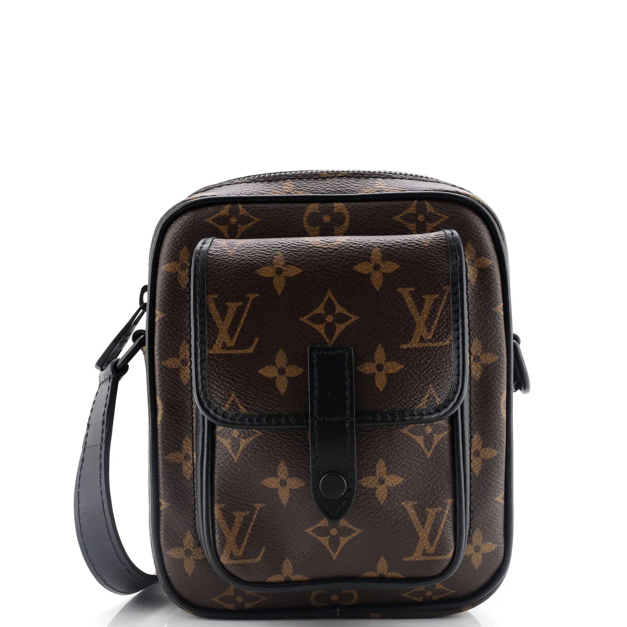 Christopher Wearable Wallet Macassar Monogram Canvas - Deep Luxury