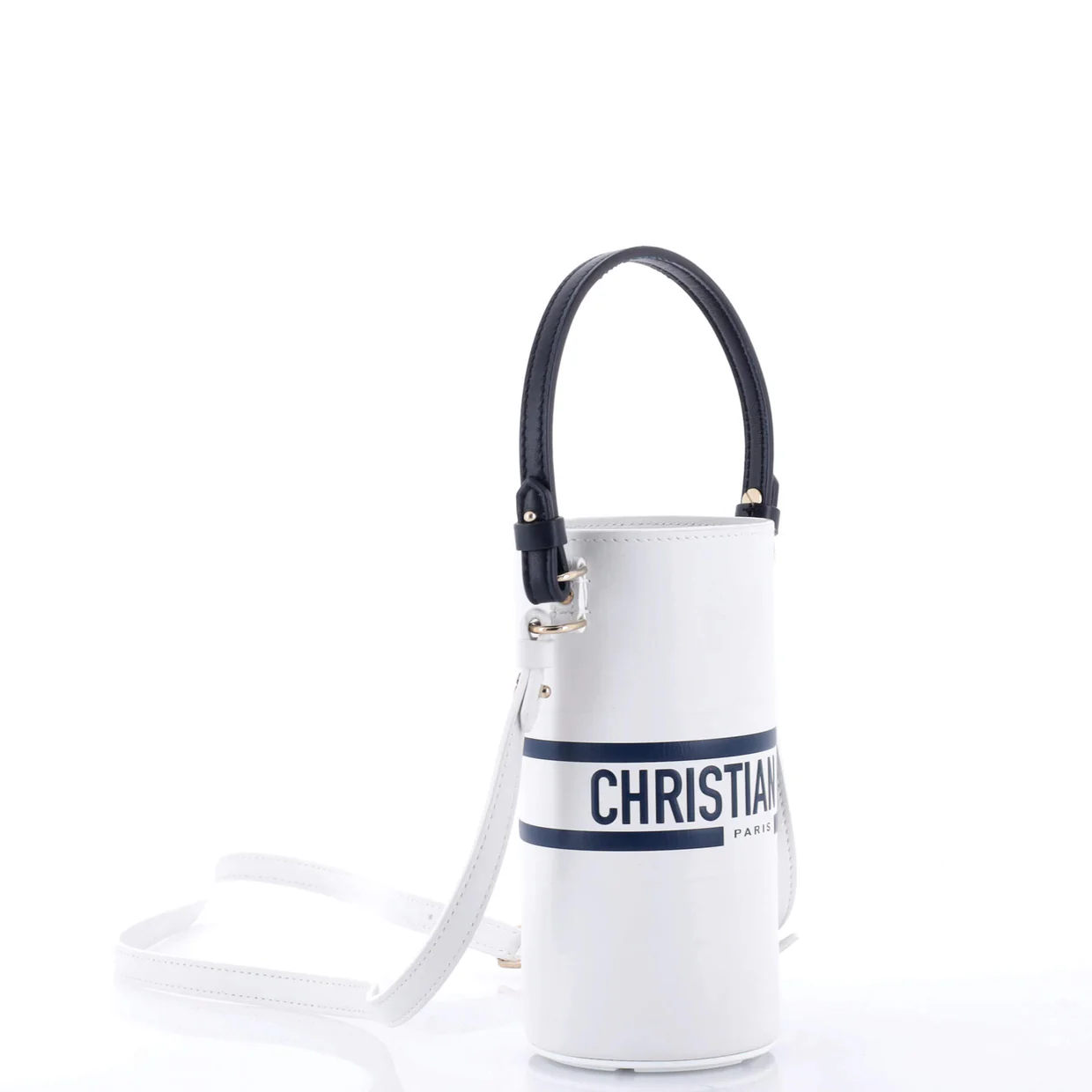 Vibe Bottle Holder Bag Printed Leather - Deep Luxury