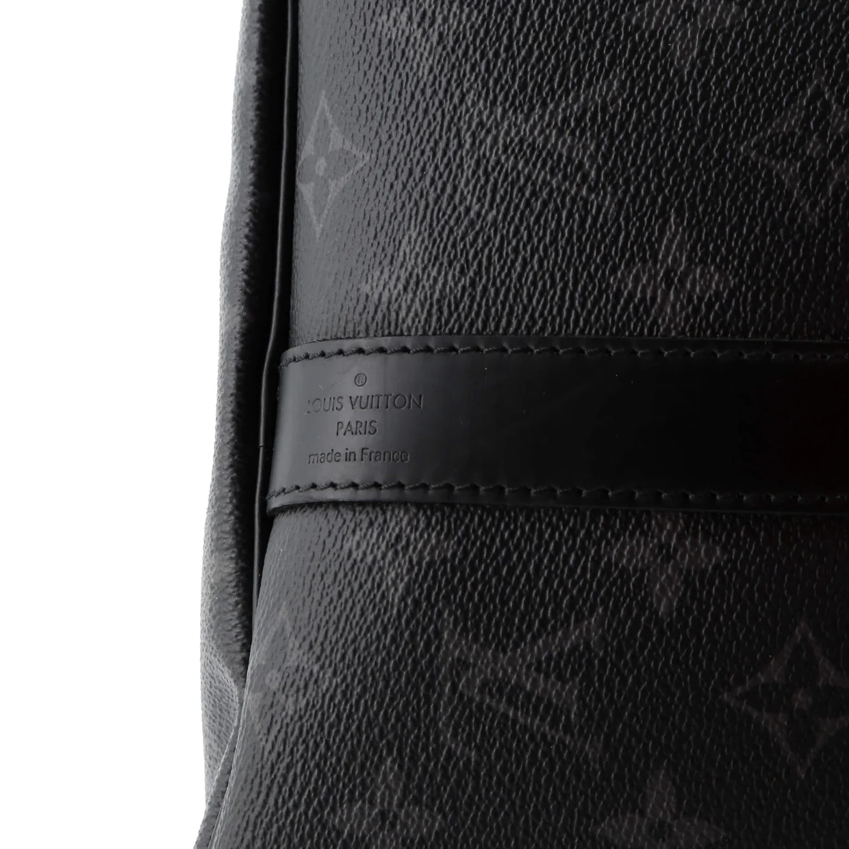 Keepall Bandouliere Bag Monogram Eclipse Canvas 45 - Deep Luxury