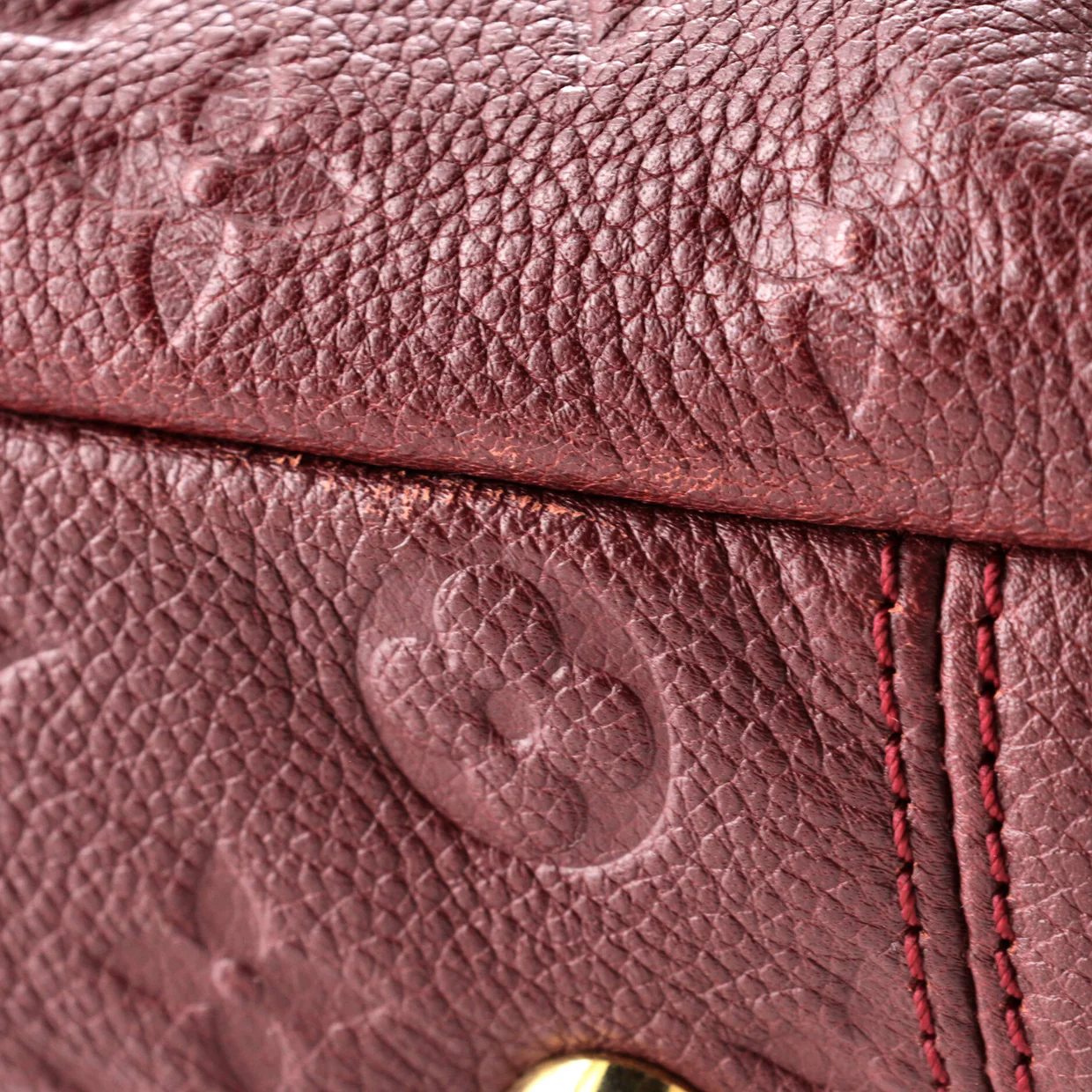 Artsy Handbag Monogram Empreinte Leather MM - Deep Luxury